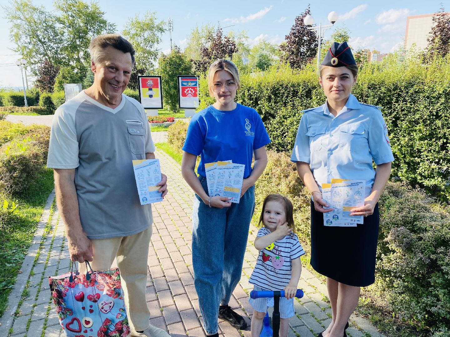Домодедово, рейд безопасности, ПДД, ГИБДД, волонтеры культуры, СИМ, средство индивидуальной мобильности, электросамокат