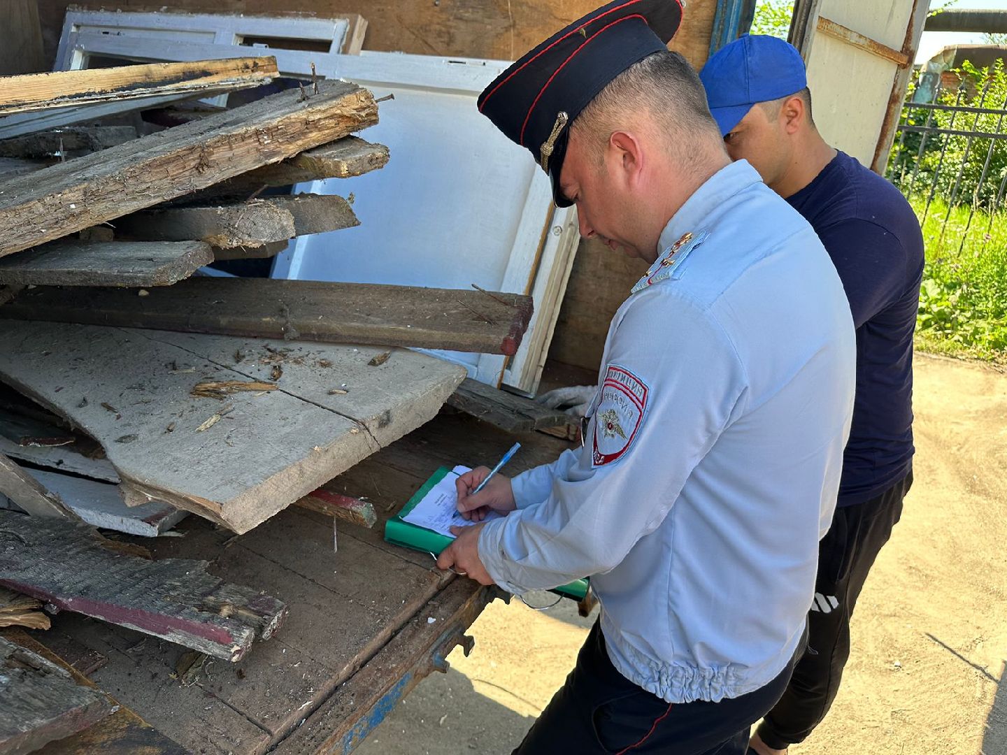 Серые возчики, сброс строительных отходов, Наро-Фоминск