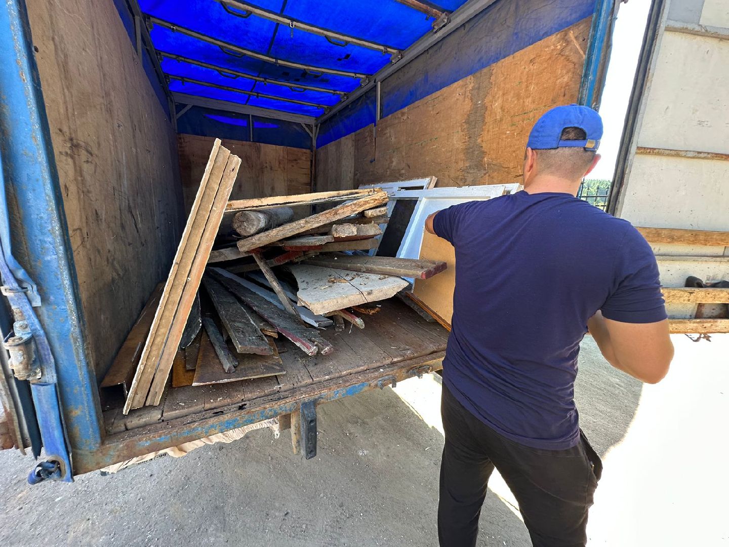 Серые возчики, сброс строительных отходов, Наро-Фоминск