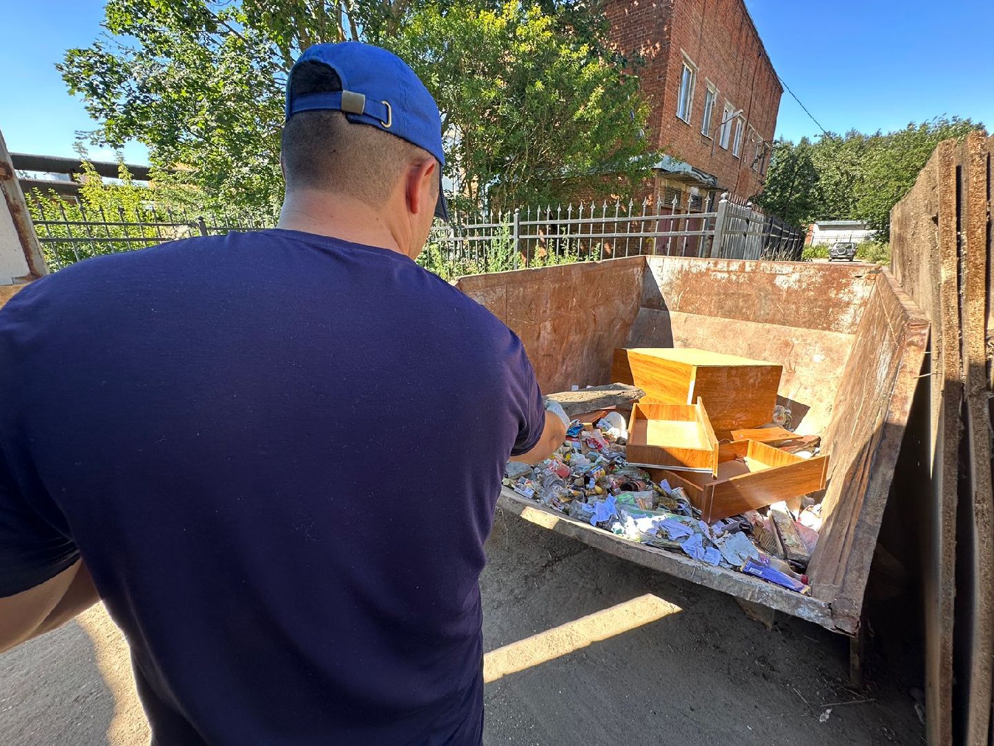 Серые возчики, сброс строительных отходов, Наро-Фоминск