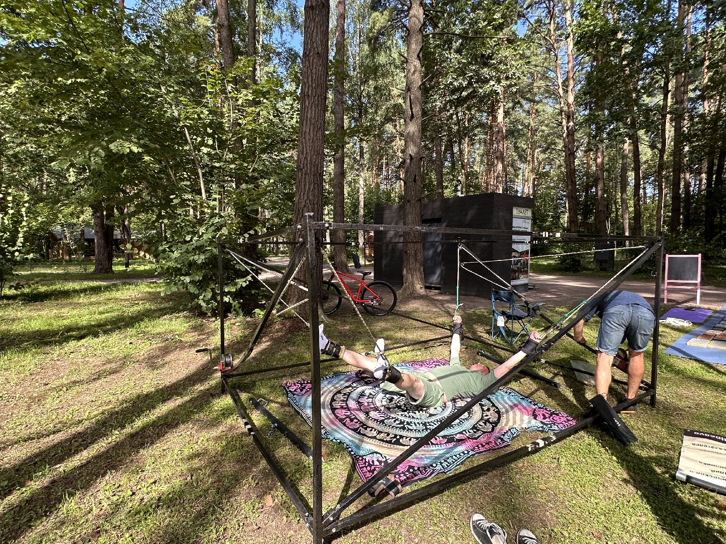 Одинцово, Фестиваль йоги, Гвоздестояние