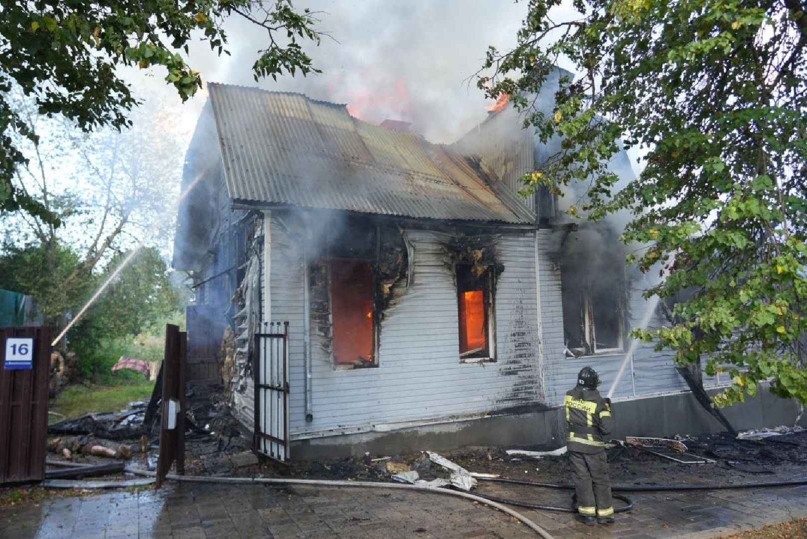 Сергиево-Посадский городской округ, Сергиев Посад, ЧП, Пожар, Пожарные