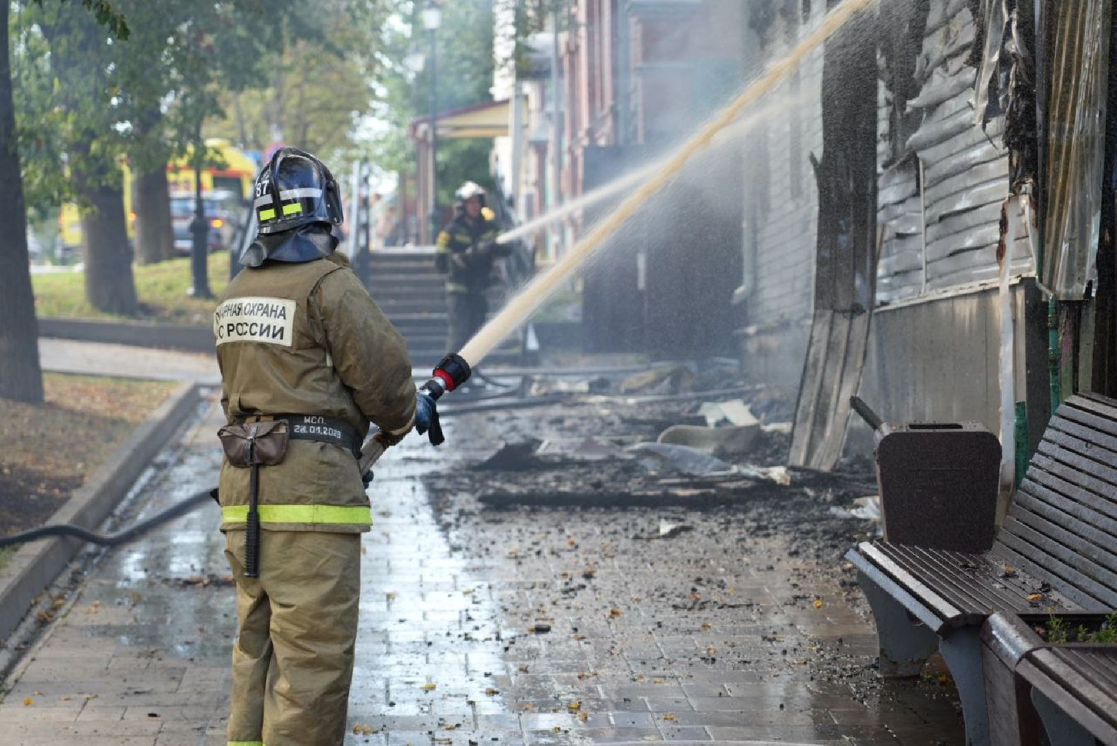 Сергиево-Посадский городской округ, Сергиев Посад, ЧП, Пожар, Пожарные