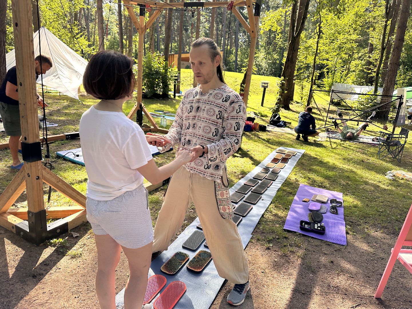 Одинцово, Раздолье, Гвоздестояние. Фестиваль йоги