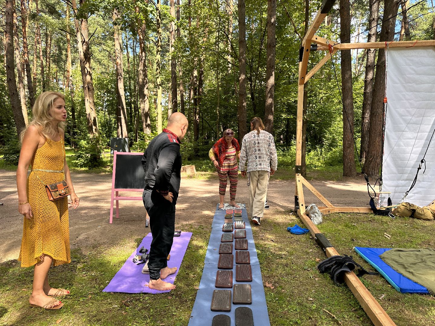 Одинцово, Раздолье, Гвоздестояние. Фестиваль йоги