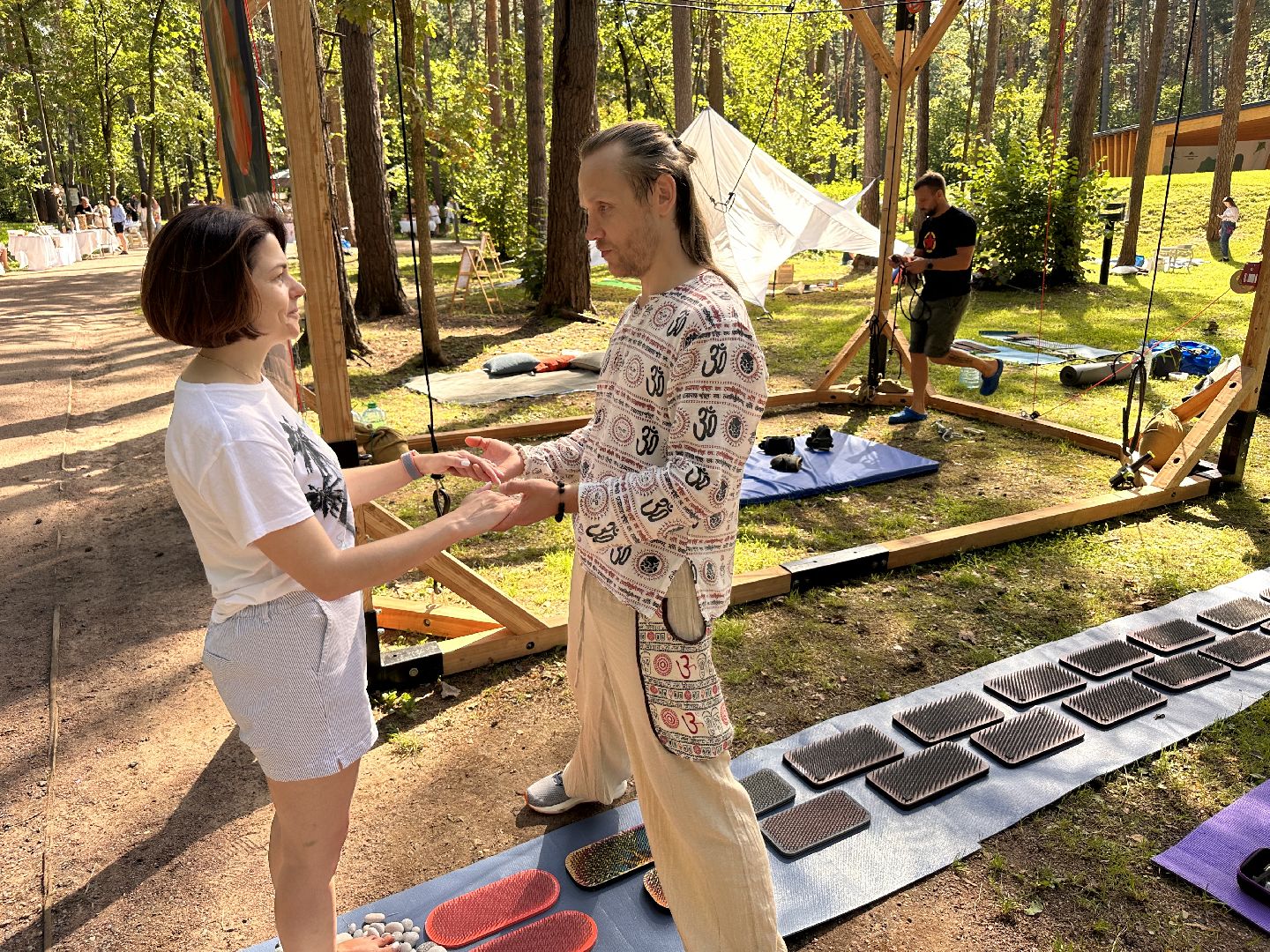 Одинцово, Раздолье, Гвоздестояние. Фестиваль йоги