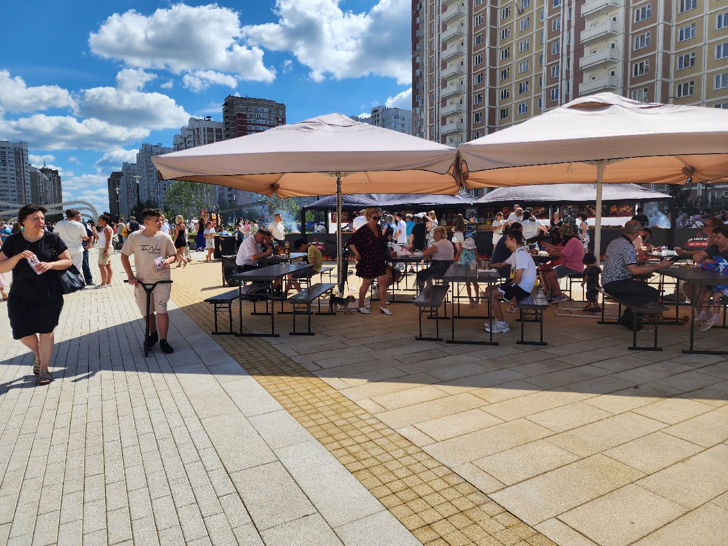 Подольск, благоустройство, бульвар 65-летия Победы, Подмосковье