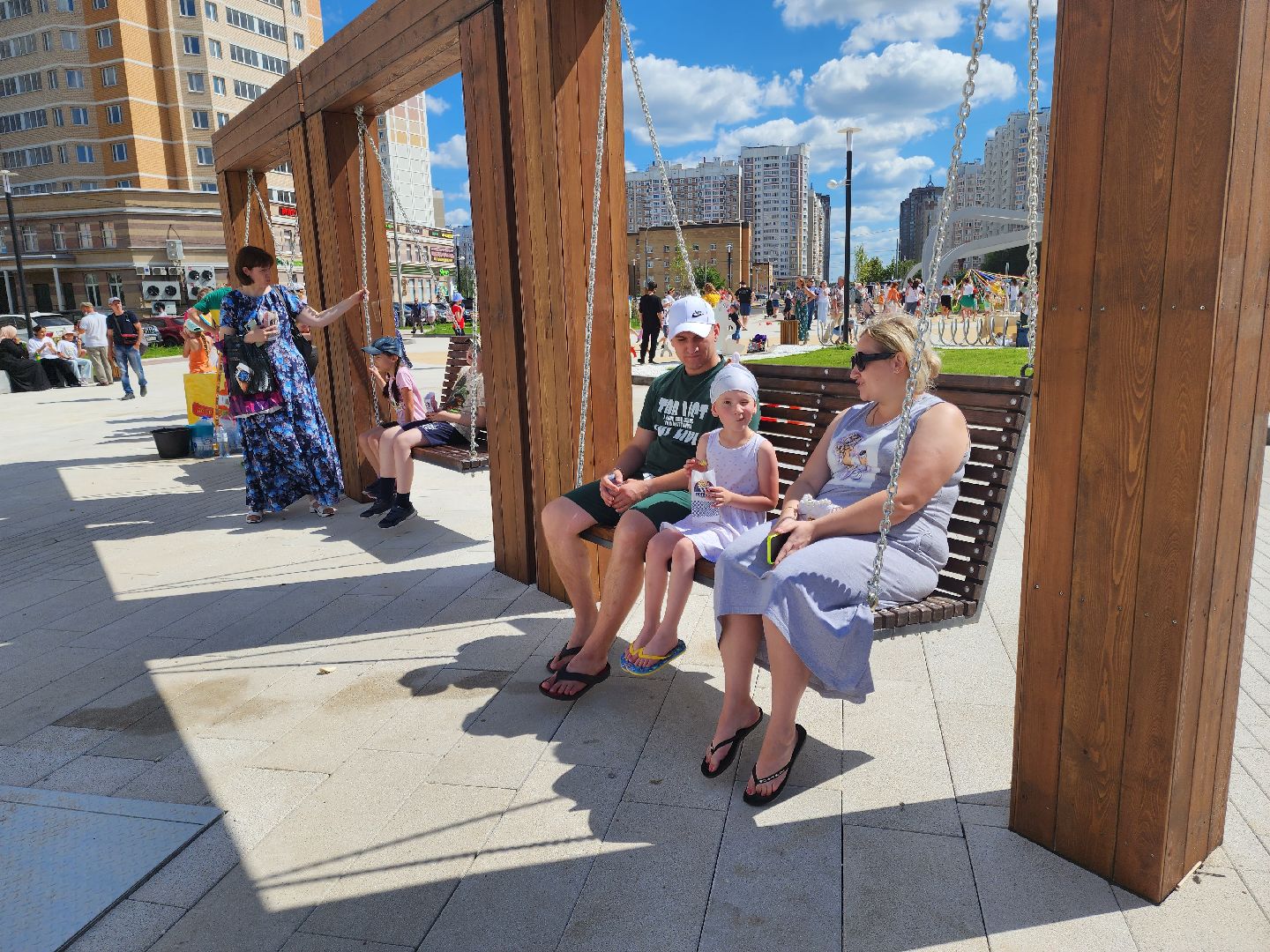 Подольск, благоустройство, бульвар 65-летия Победы, Подмосковье