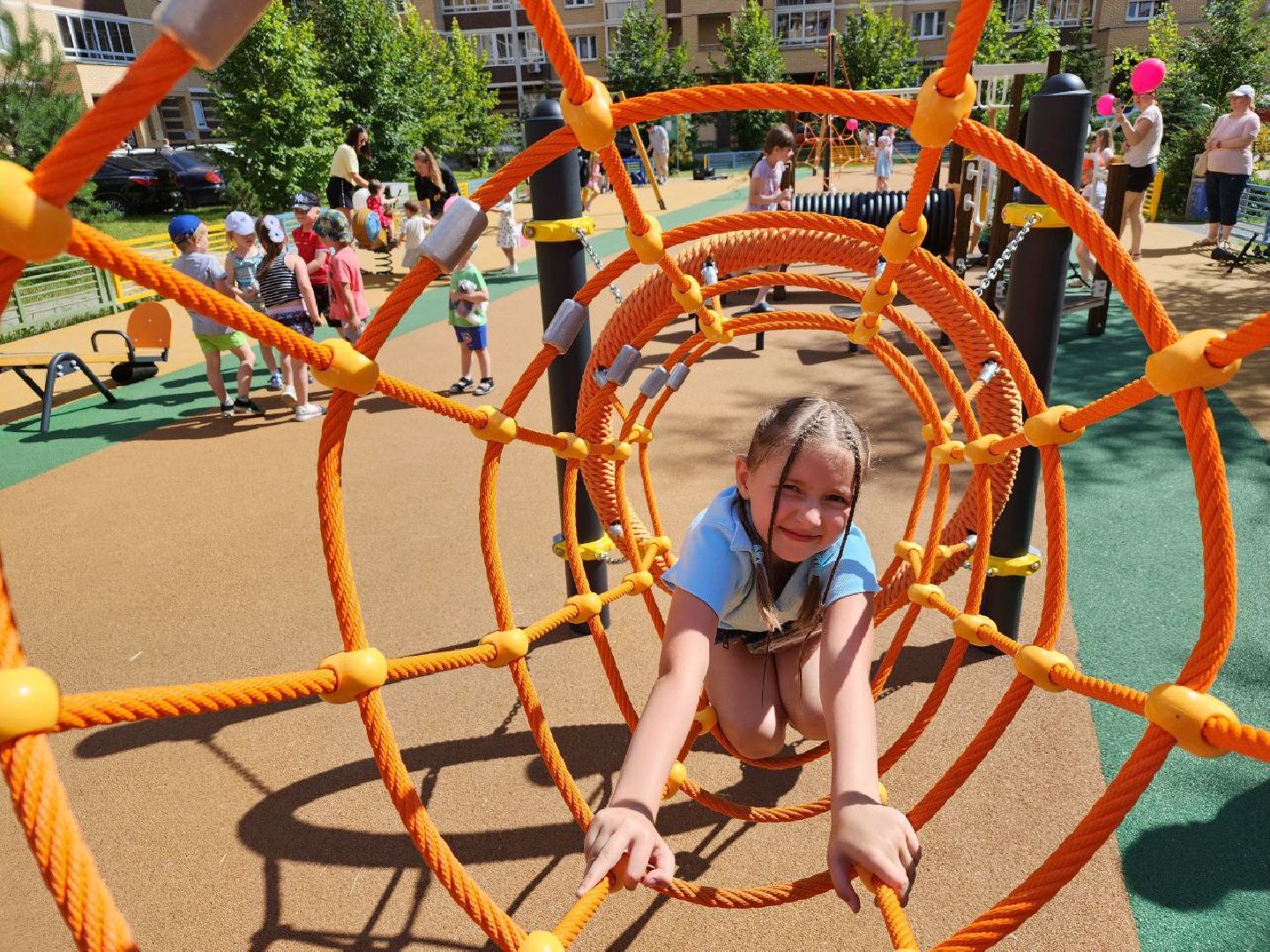 благоустройство, губернаторская площадка, праздник, дети, Лосино-Петровский