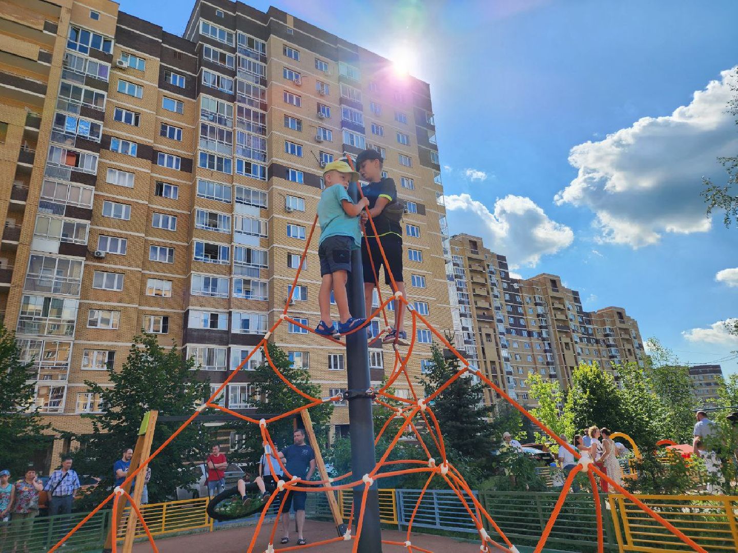 благоустройство, губернаторская площадка, праздник, дети, Лосино-Петровский
