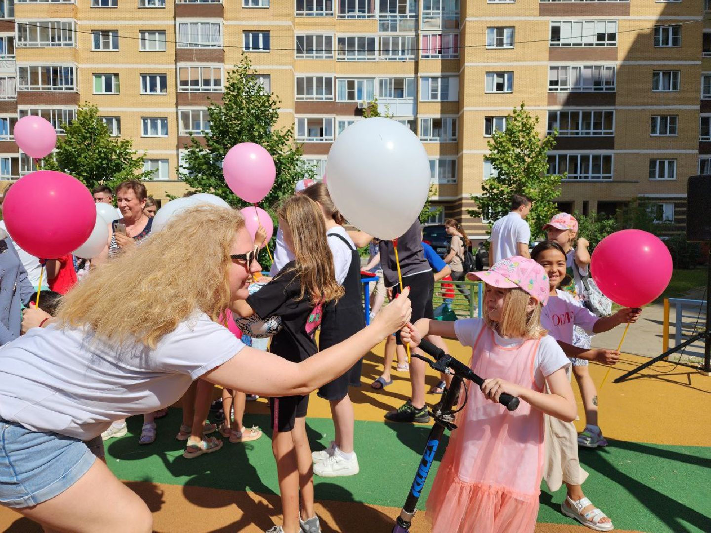 благоустройство, губернаторская площадка, праздник, дети, Лосино-Петровский