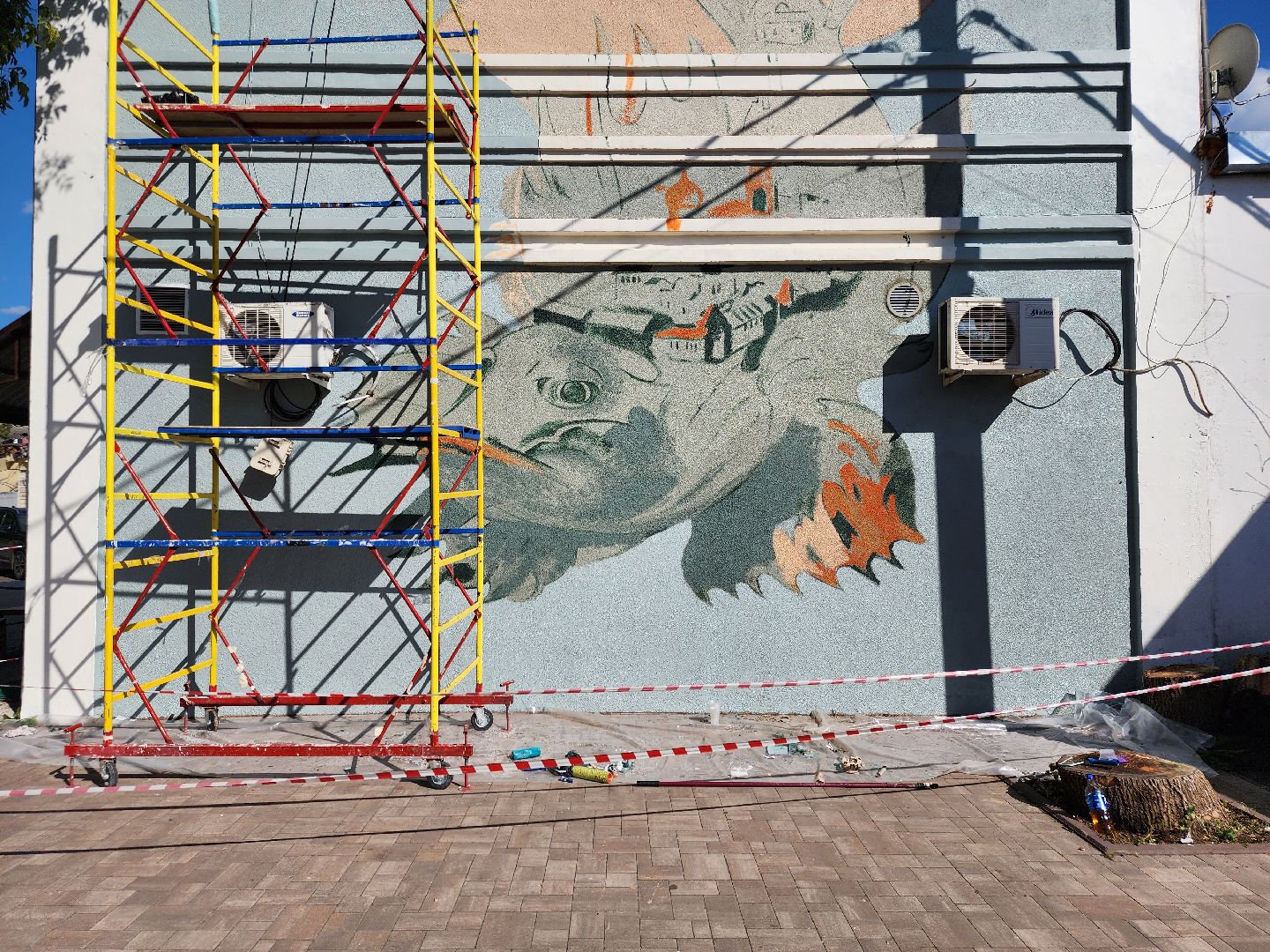 Звенигород, благоустройство, граффити