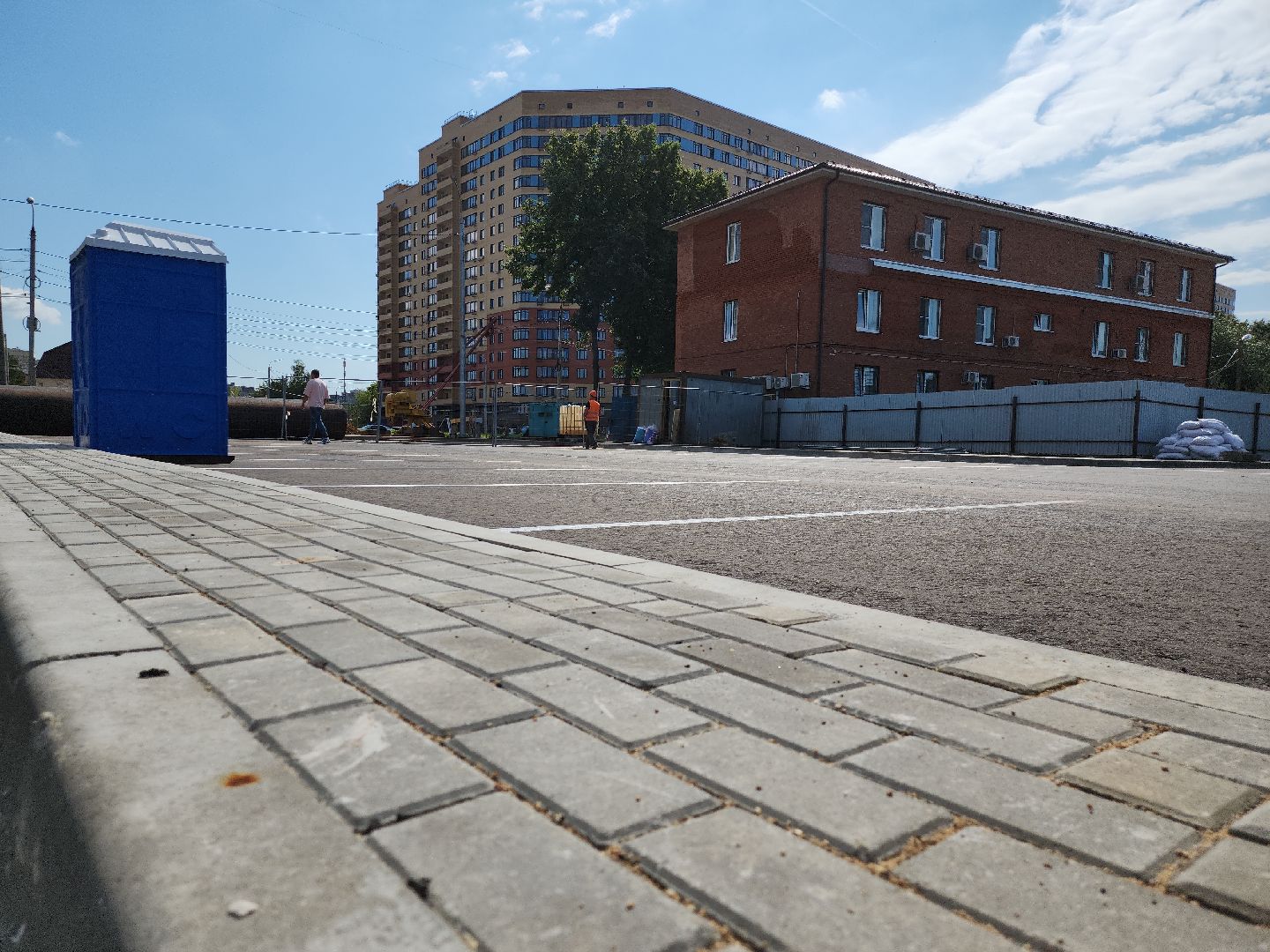 новая парковка, Домодедово