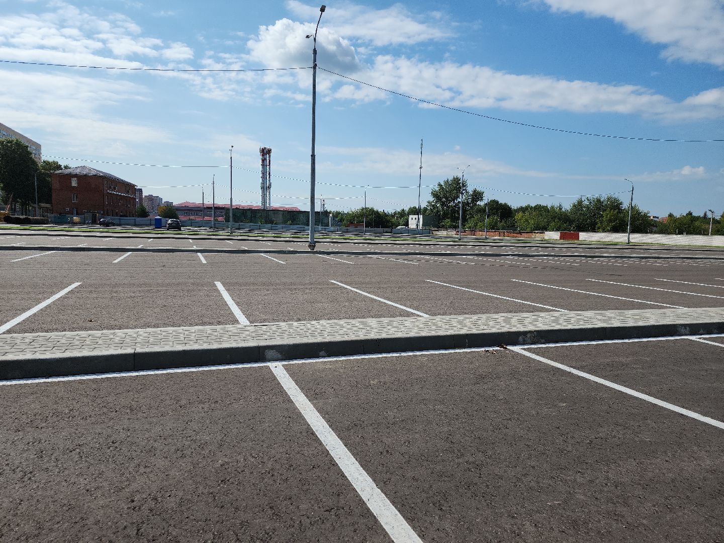 новая парковка, Домодедово