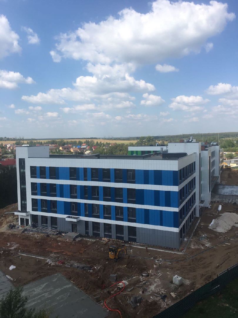 Чехов, строительство, школа, благоустройство, Современная школа