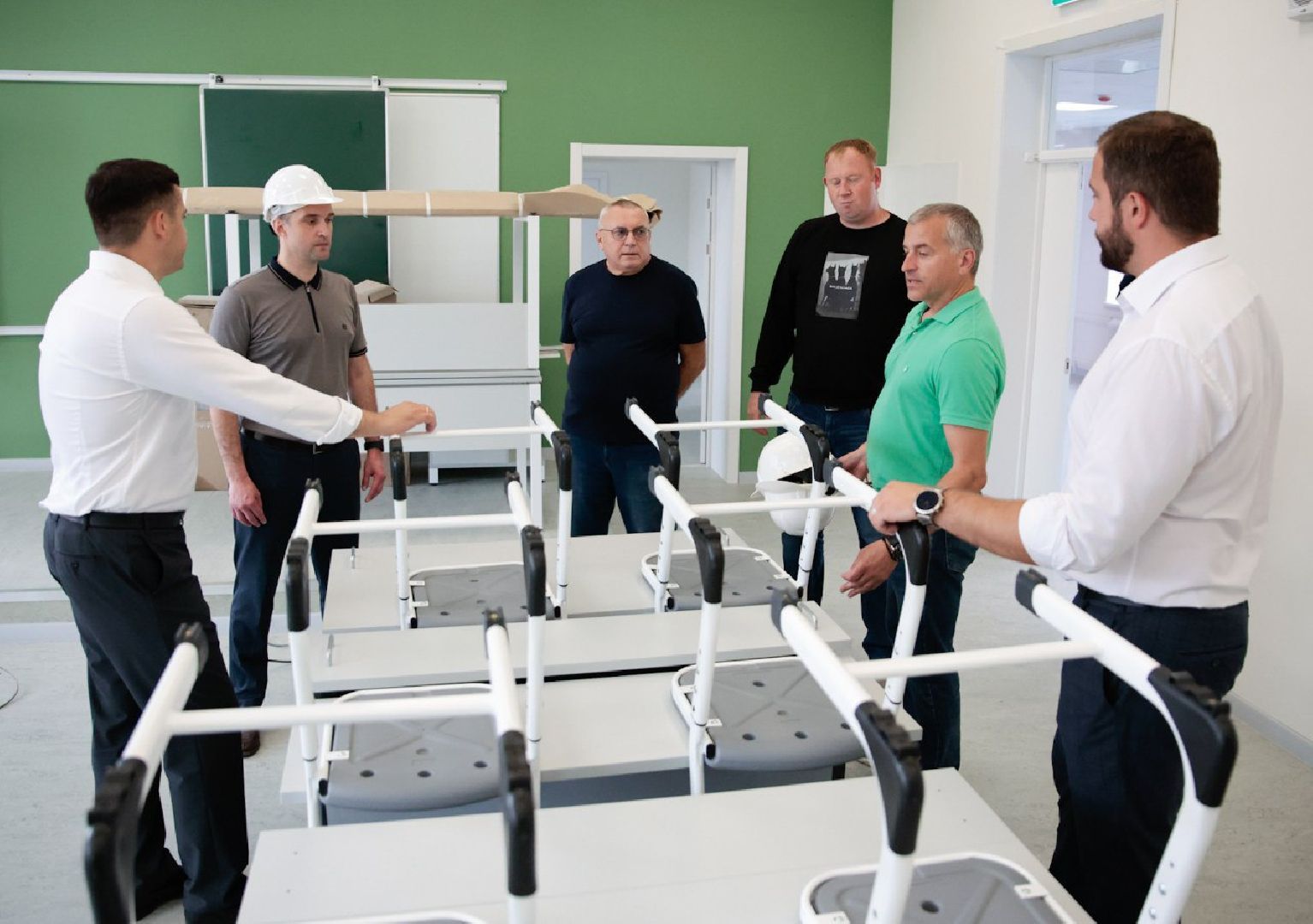 Чехов, строительство, школа, благоустройство, Современная школа