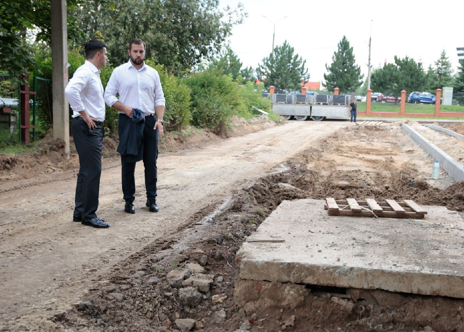 Чехов, строительство, школа, благоустройство, Современная школа