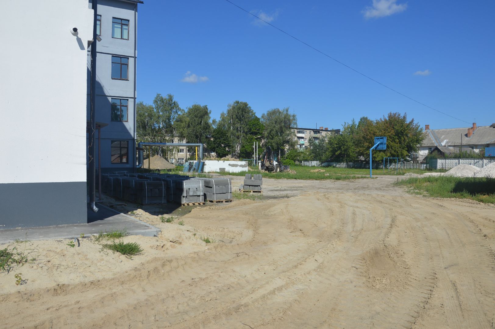 городской округ Шатура, школа № 1, благоустройства двора