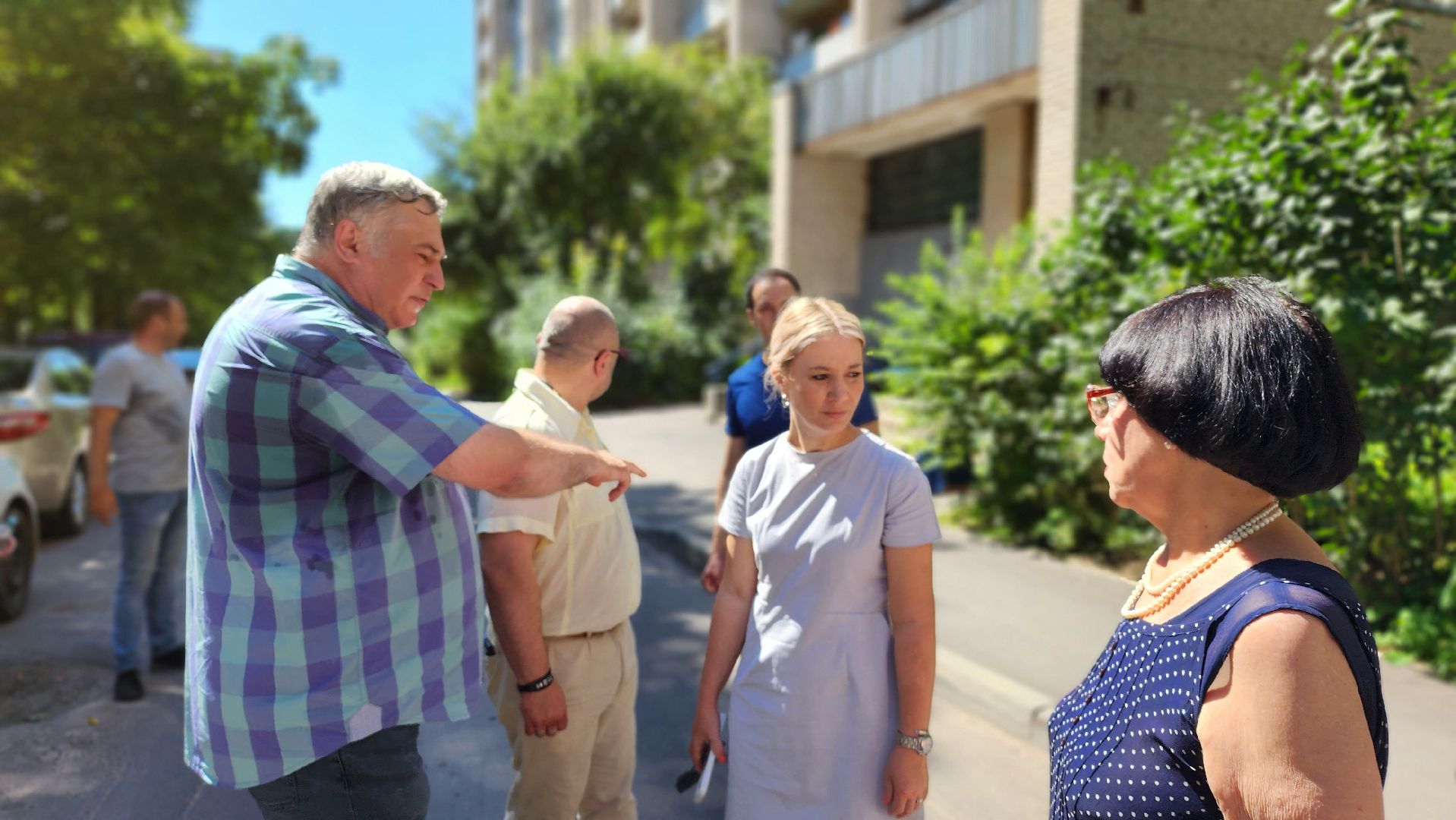 благоустройство, Лесной бульвар, Протвино, встреча с жителями, чуткая власть