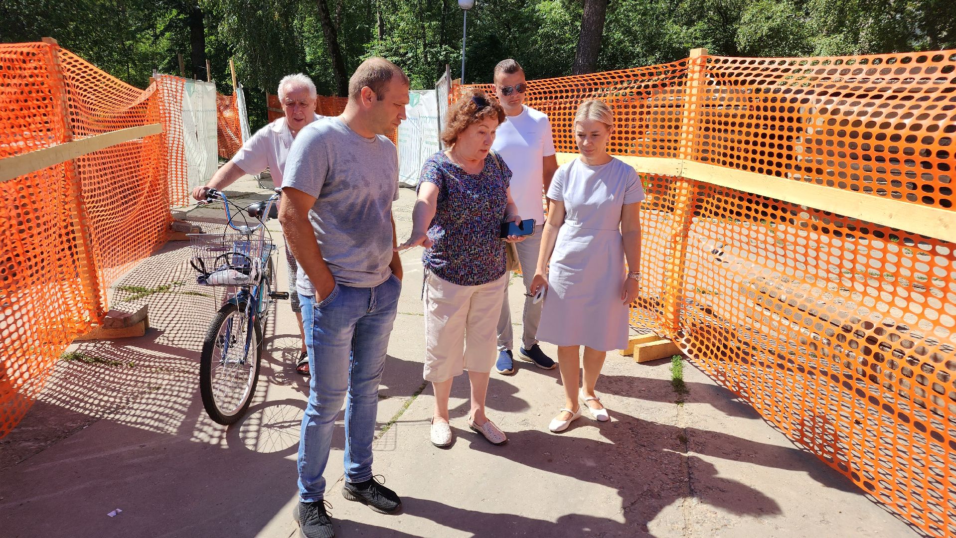 благоустройство, Лесной бульвар, Протвино, встреча с жителями, чуткая власть