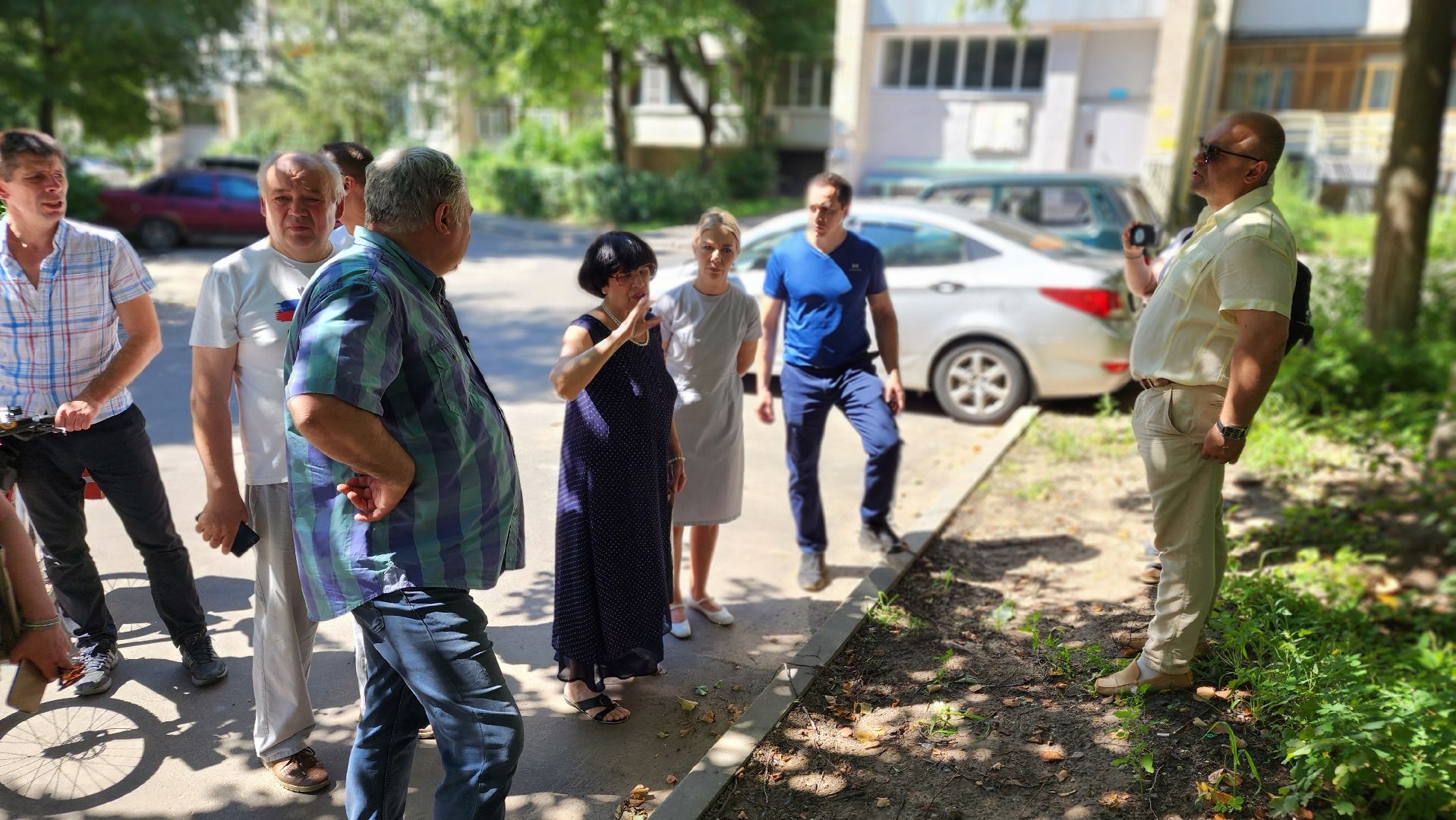 благоустройство, Лесной бульвар, Протвино, встреча с жителями, чуткая власть