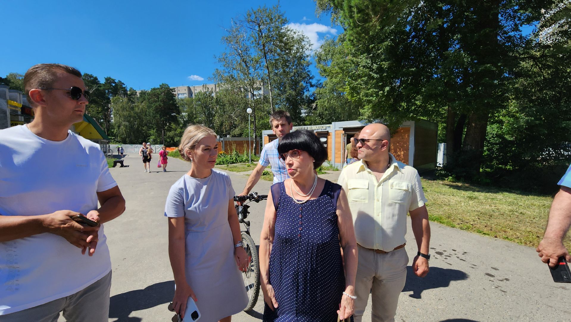 благоустройство, Лесной бульвар, Протвино, встреча с жителями, чуткая власть