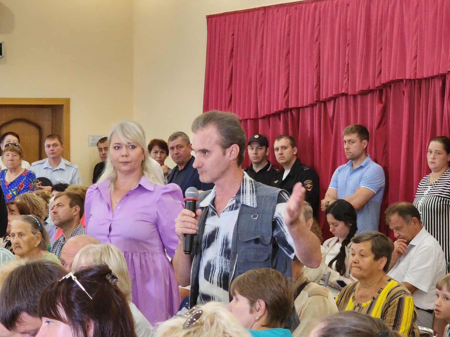 ЖКХ, встреча с жителями, Воскресенск