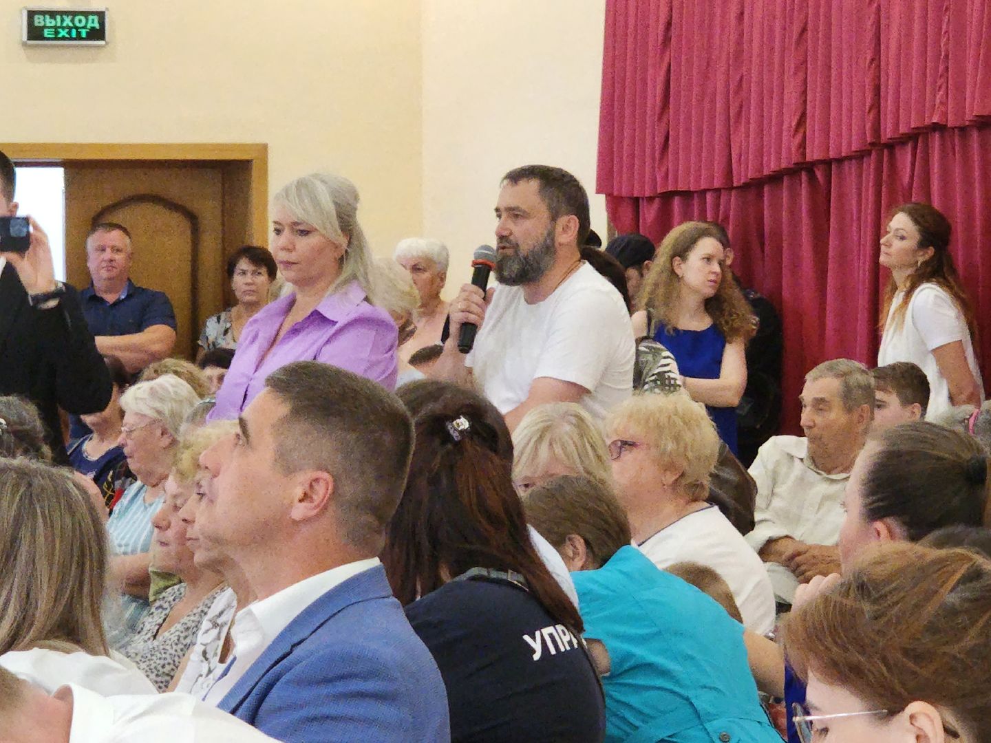 ЖКХ, встреча с жителями, Воскресенск