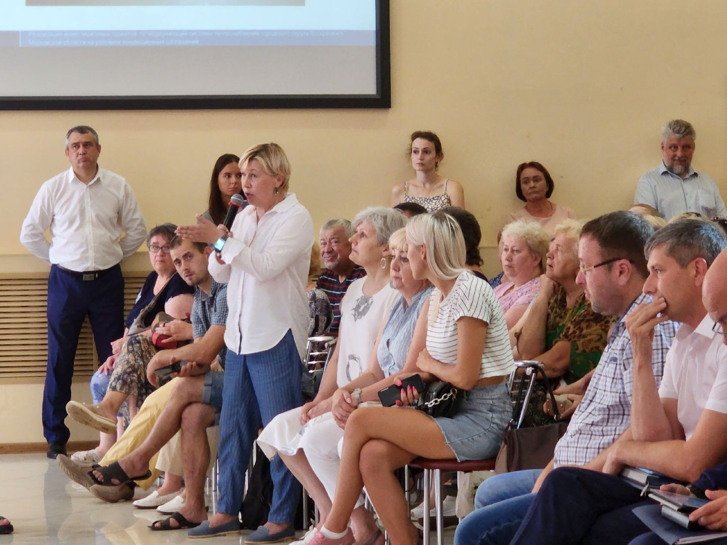 ЖКХ, встреча с жителями, Воскресенск