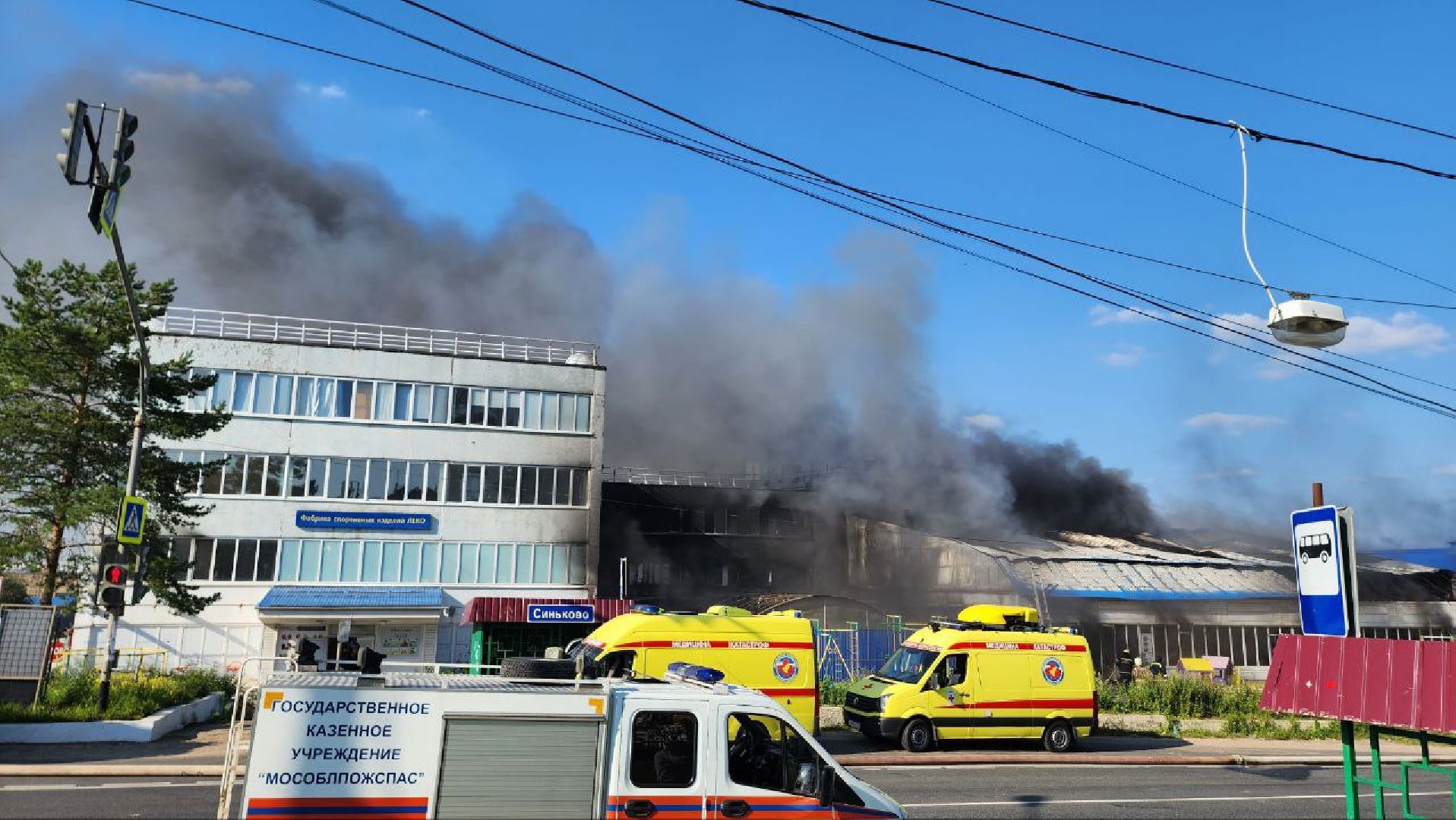 Синьково, Фабрика Леко, ЧП