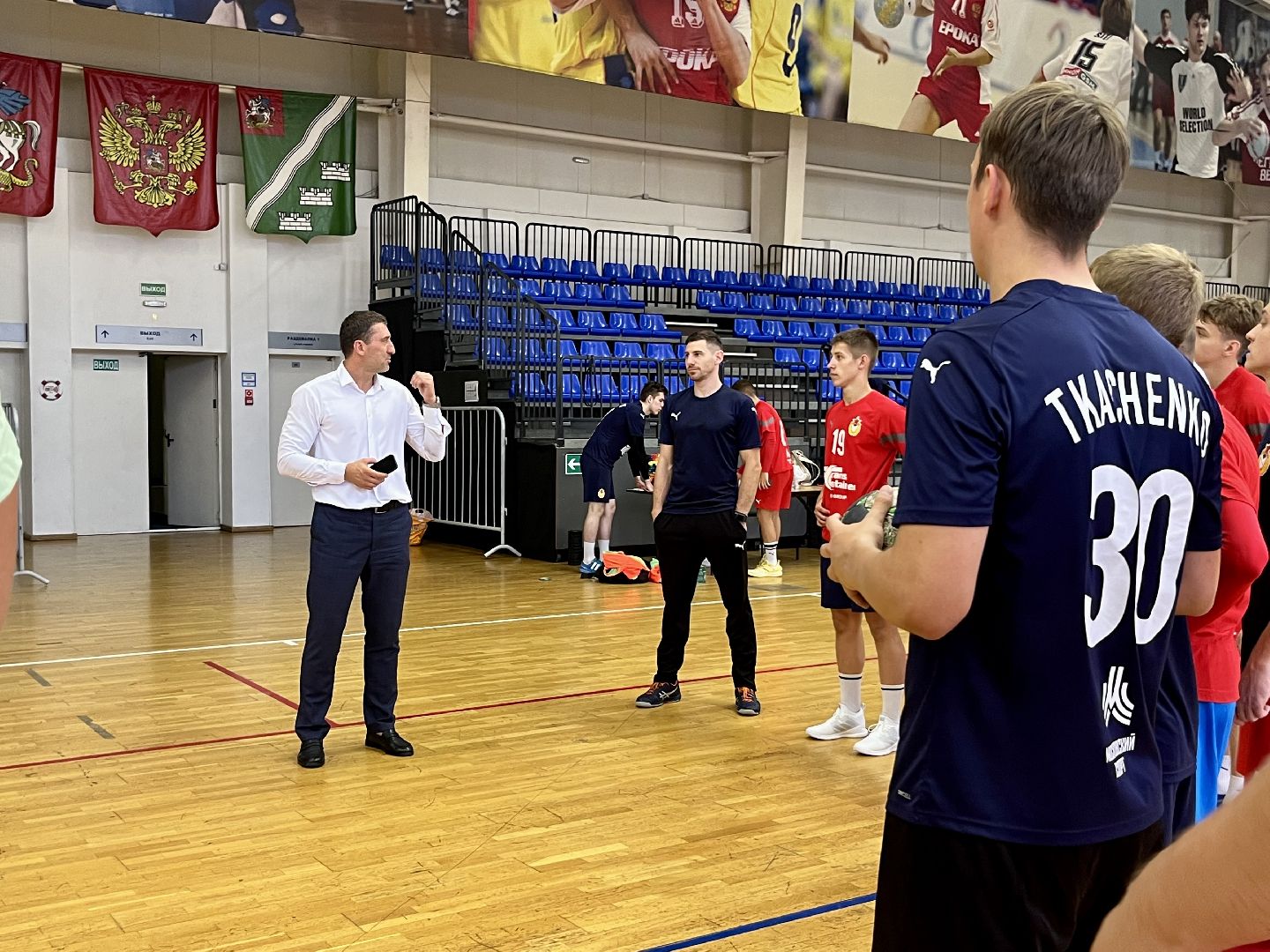 Наро-Фоминск, КСК «Нара», спорт Подмосковья, гандбол, спортивные сборы, ЦСКА, Евгений Цахариас