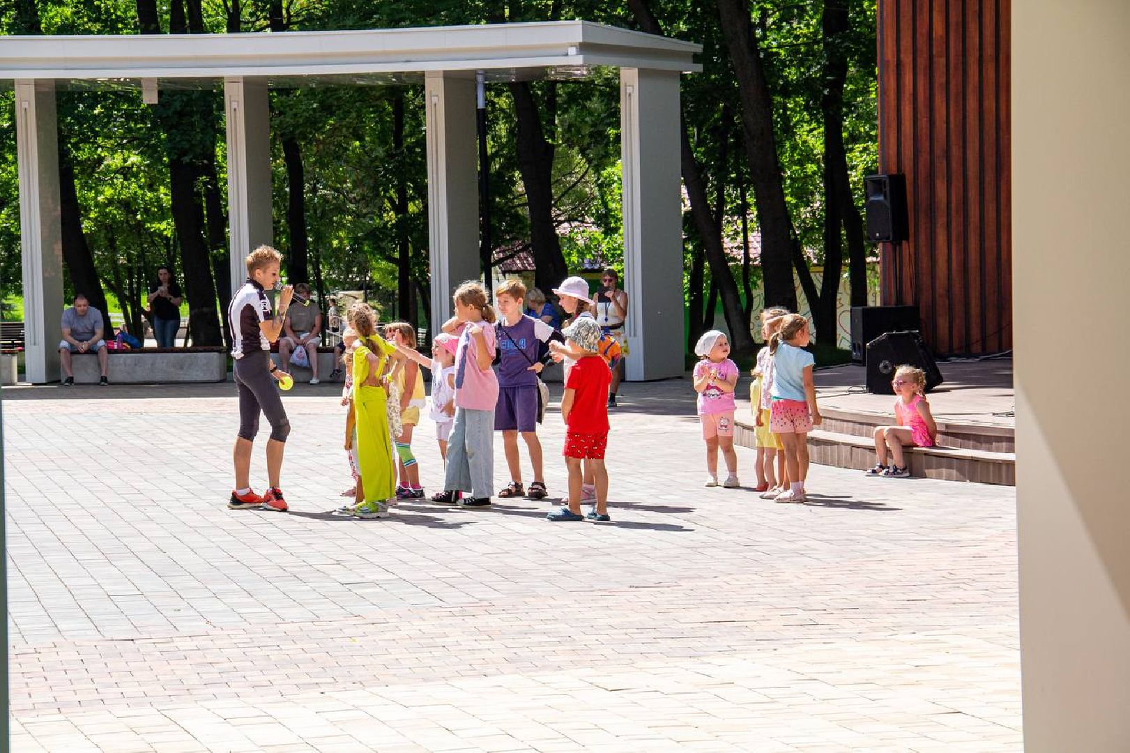 Подольск, лето в Подмосковье, отдых, парки