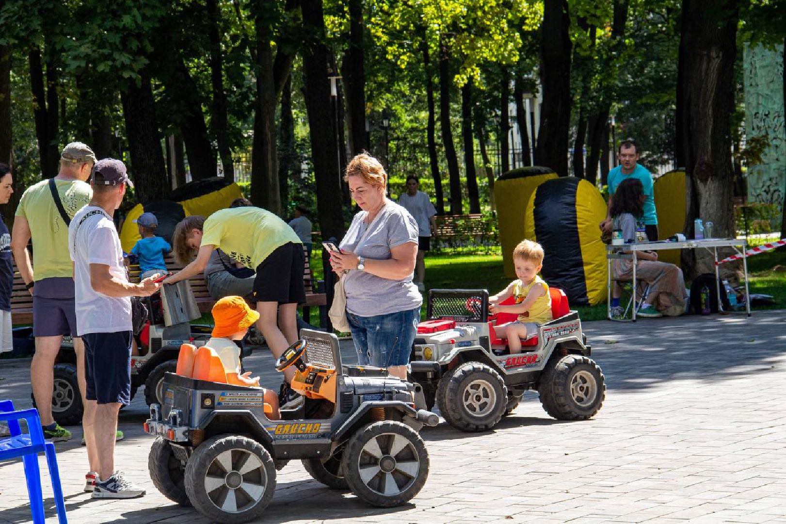 Подольск, лето в Подмосковье, отдых, парки