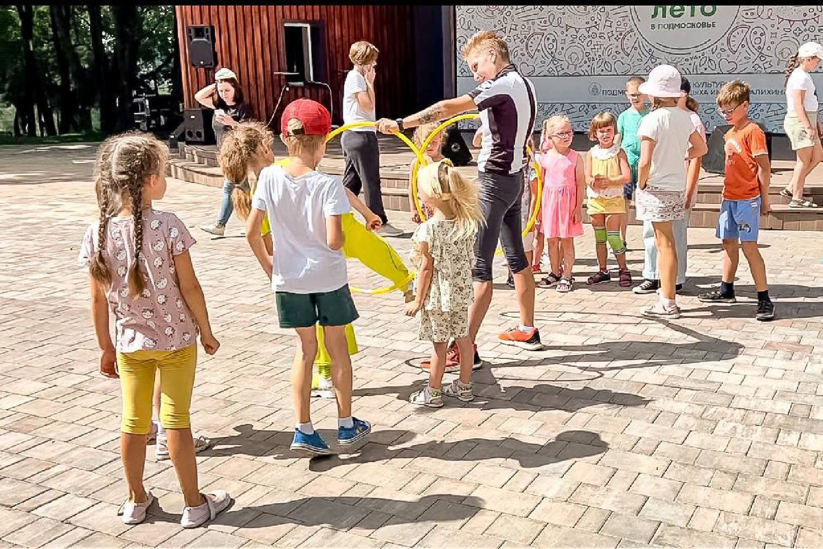 Подольск, лето в Подмосковье, отдых, парки