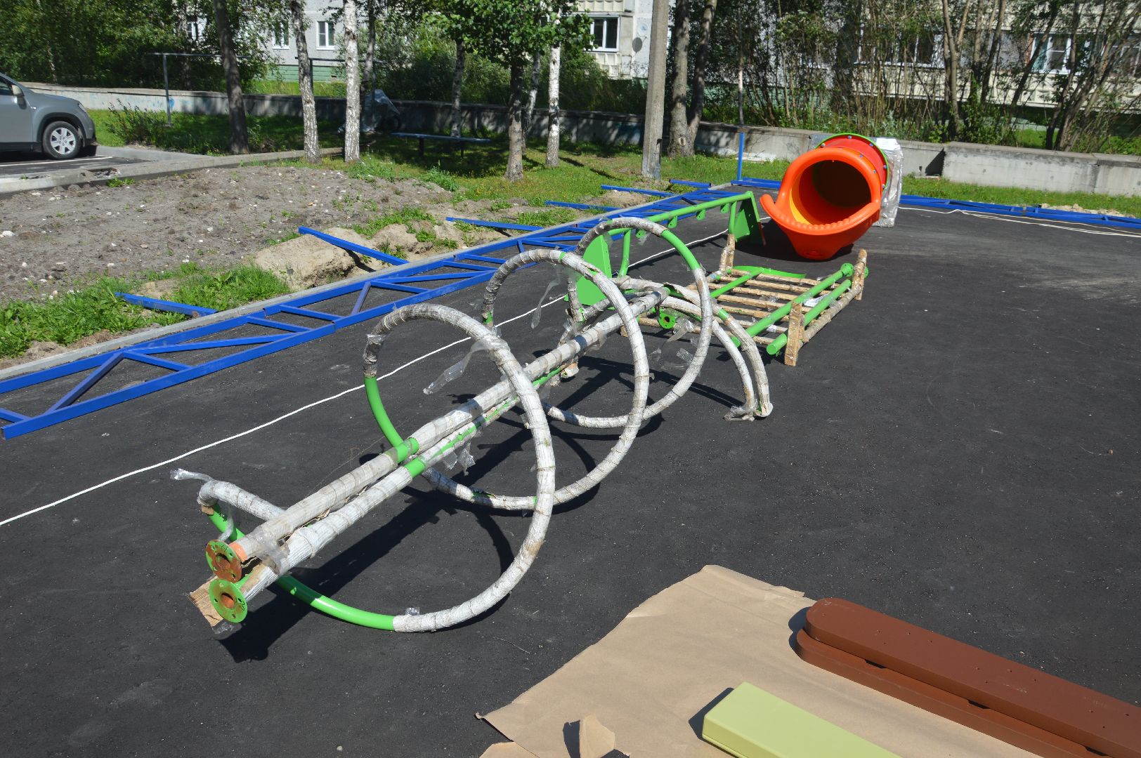 городской округ Шатура, новая игровая площадка