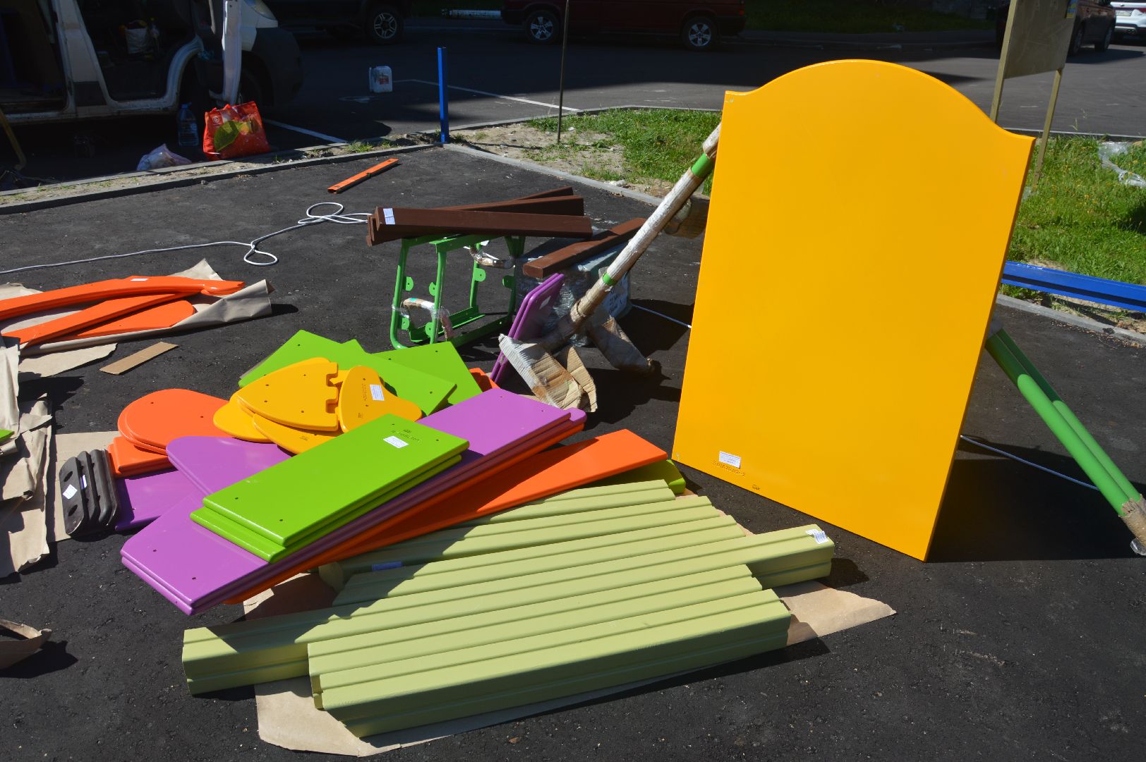 городской округ Шатура, новая игровая площадка