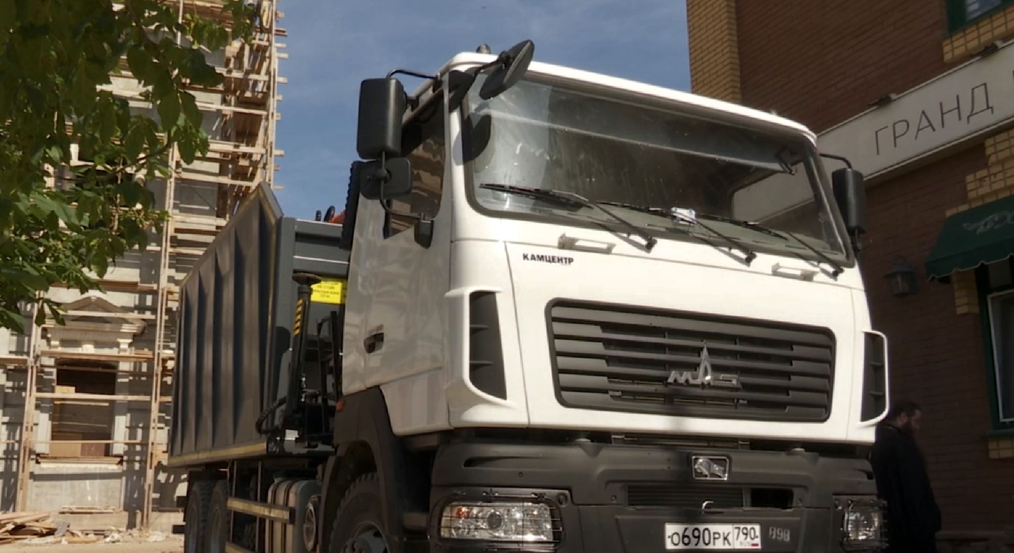 Клин, строительство, машины, перемены, ЖКХ