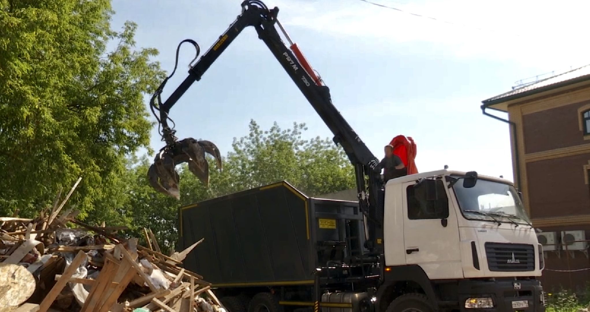 Клин, строительство, машины, перемены, ЖКХ