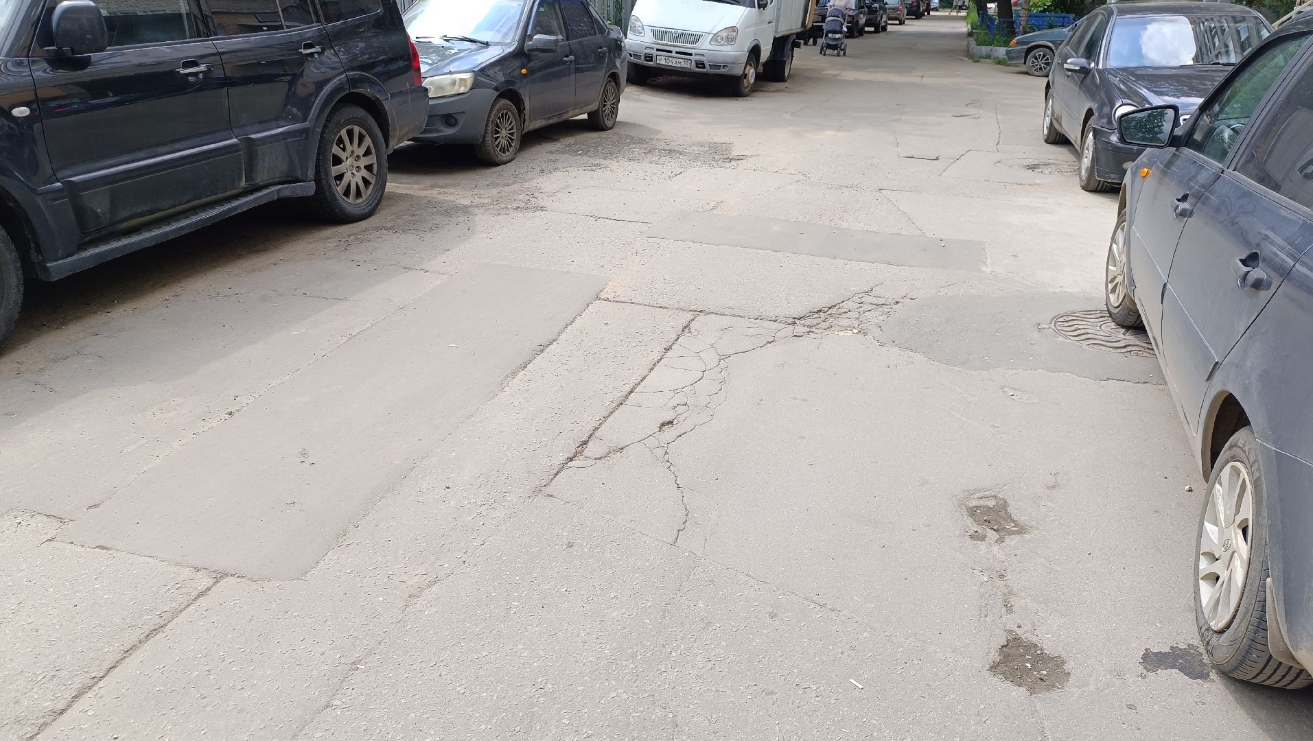 Лобня, дороги, ямы