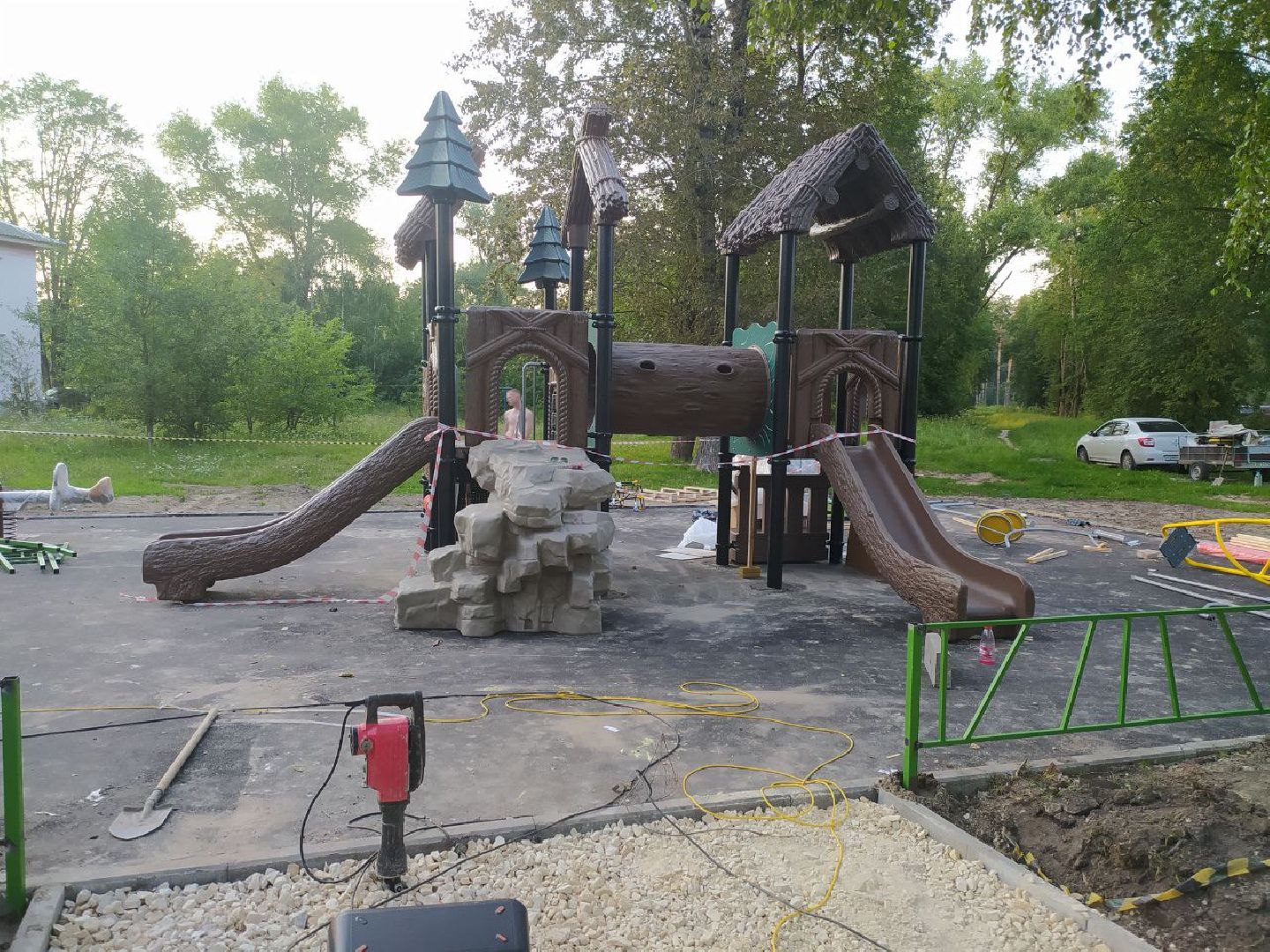 Коломна, благоустройство, детская площадка, детский игровой комплекс