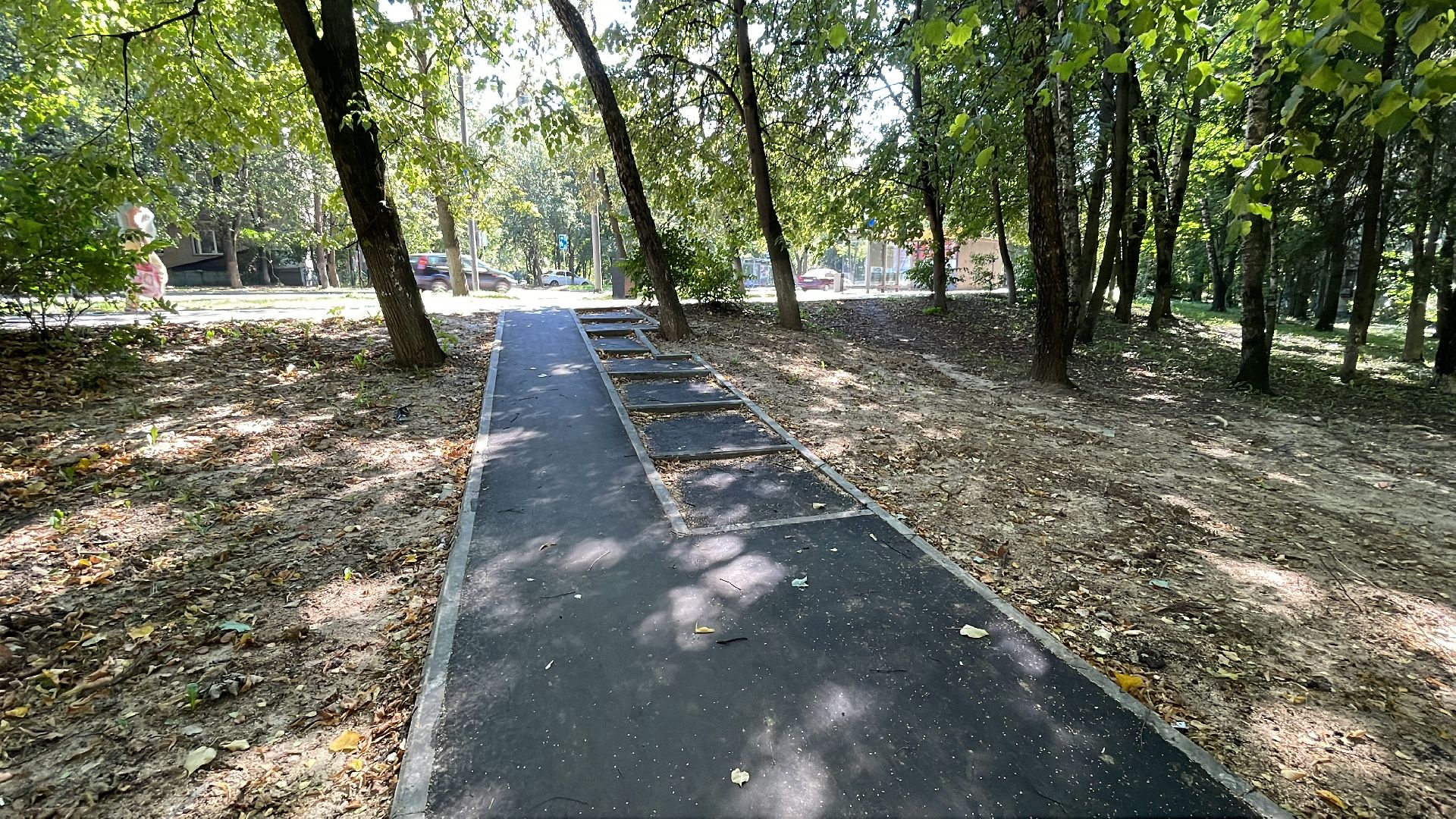 Одинцово, народная тропа, пешком, губернатор, благоустройство, тротуар,