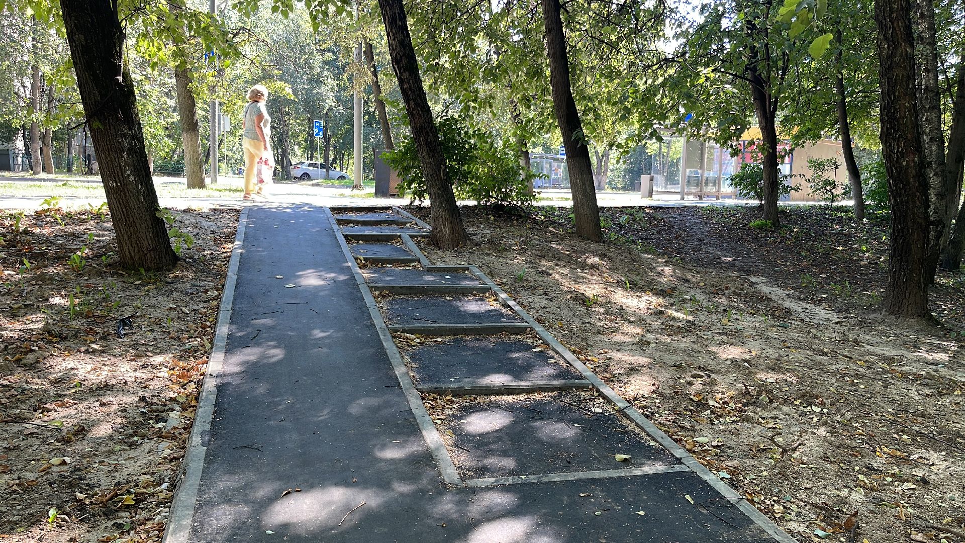 Одинцово, народная тропа, пешком, губернатор, благоустройство, тротуар,