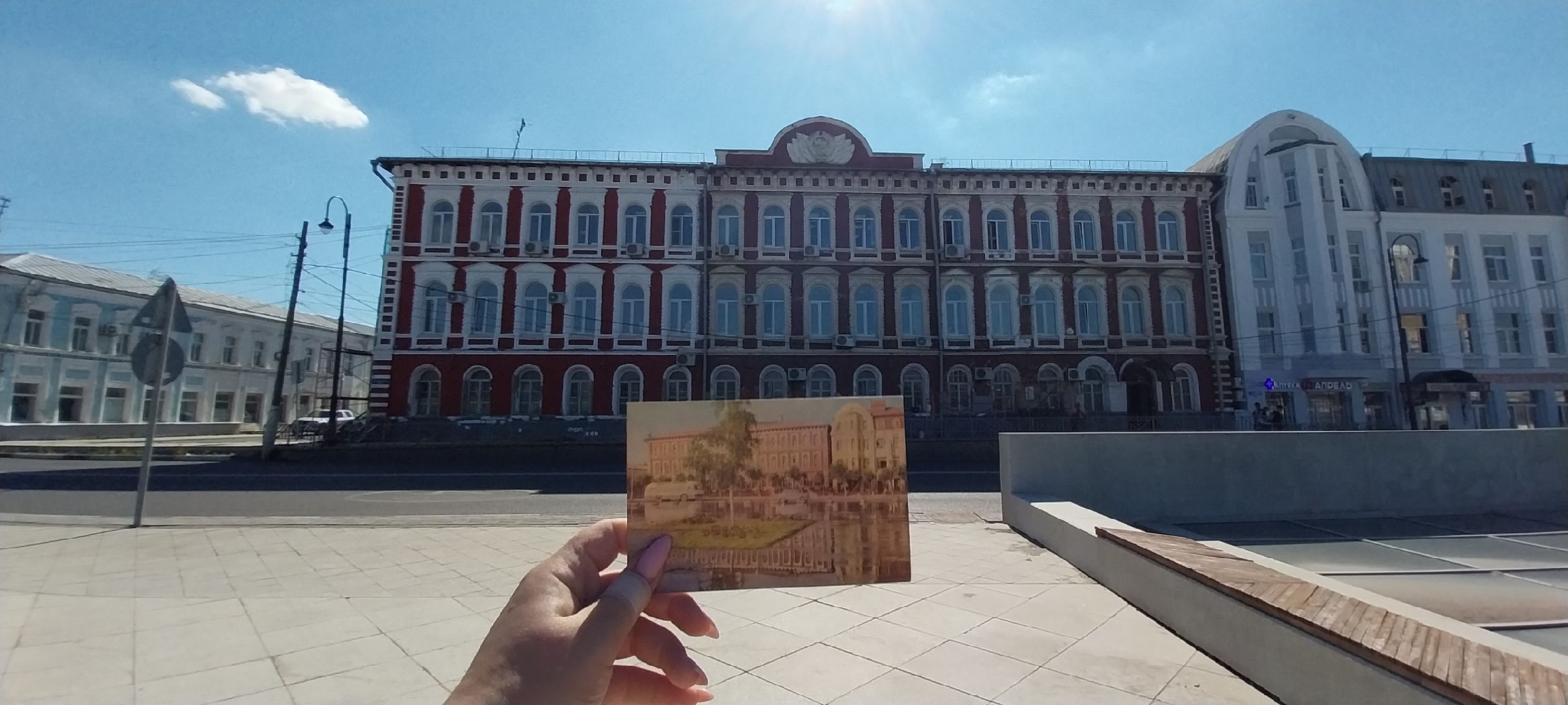 Коломна, фасад, историческое здание, исторический центр