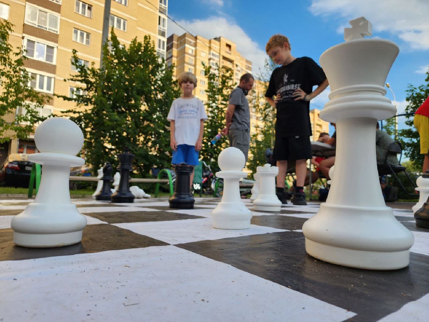 праздник, дети, день посёлка, Лосино-Петрвоский, люди