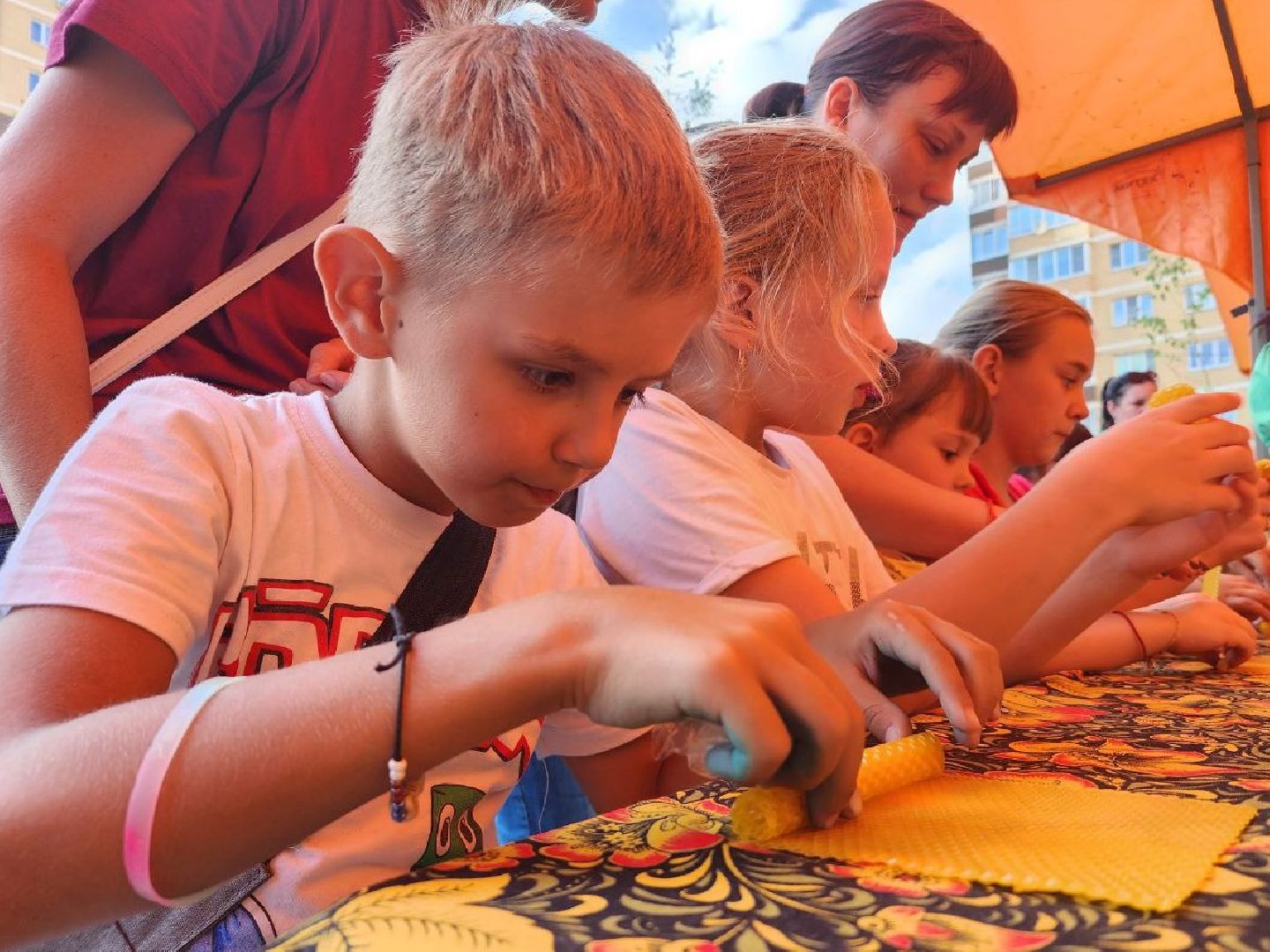 праздник, дети, день посёлка, Лосино-Петрвоский, люди