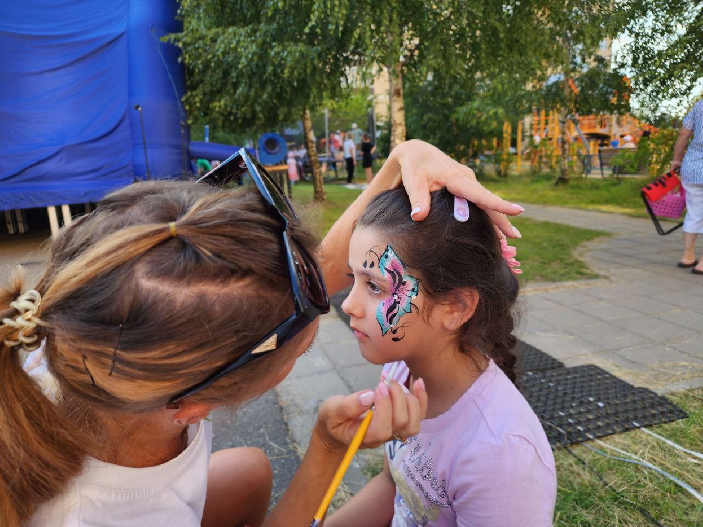 праздник, дети, день посёлка, Лосино-Петрвоский, люди