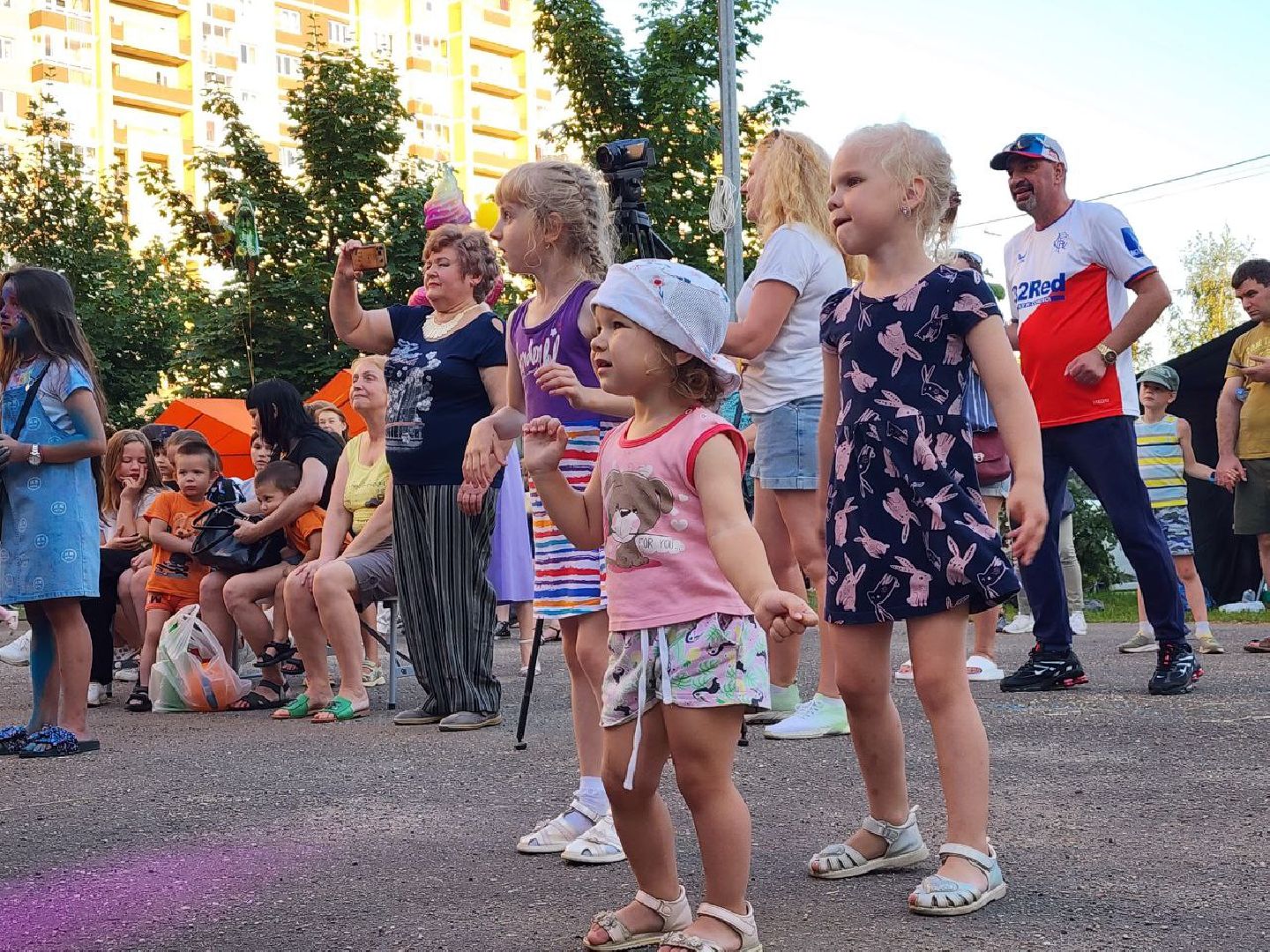 праздник, дети, день посёлка, Лосино-Петрвоский, люди