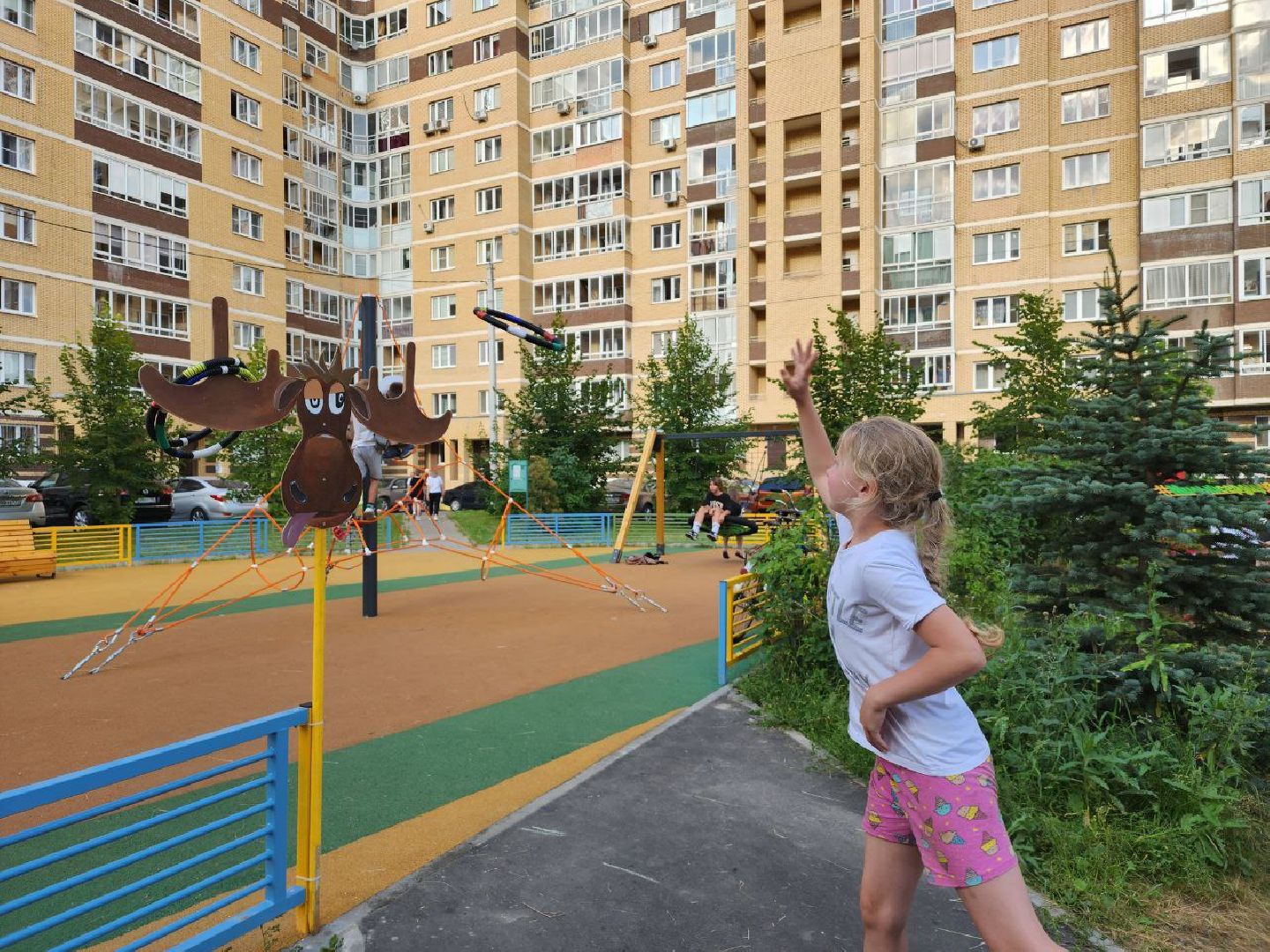 праздник, дети, день посёлка, Лосино-Петрвоский, люди