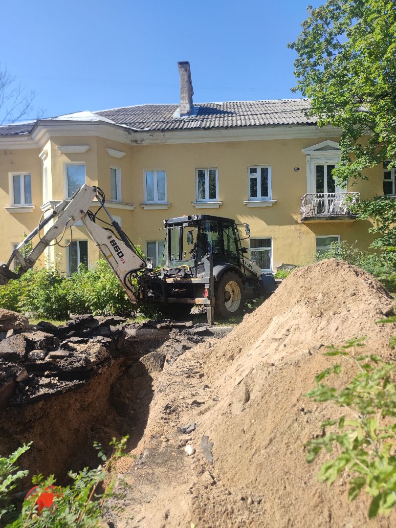 Авария, прорыв трубы, ликвидация, Дубна