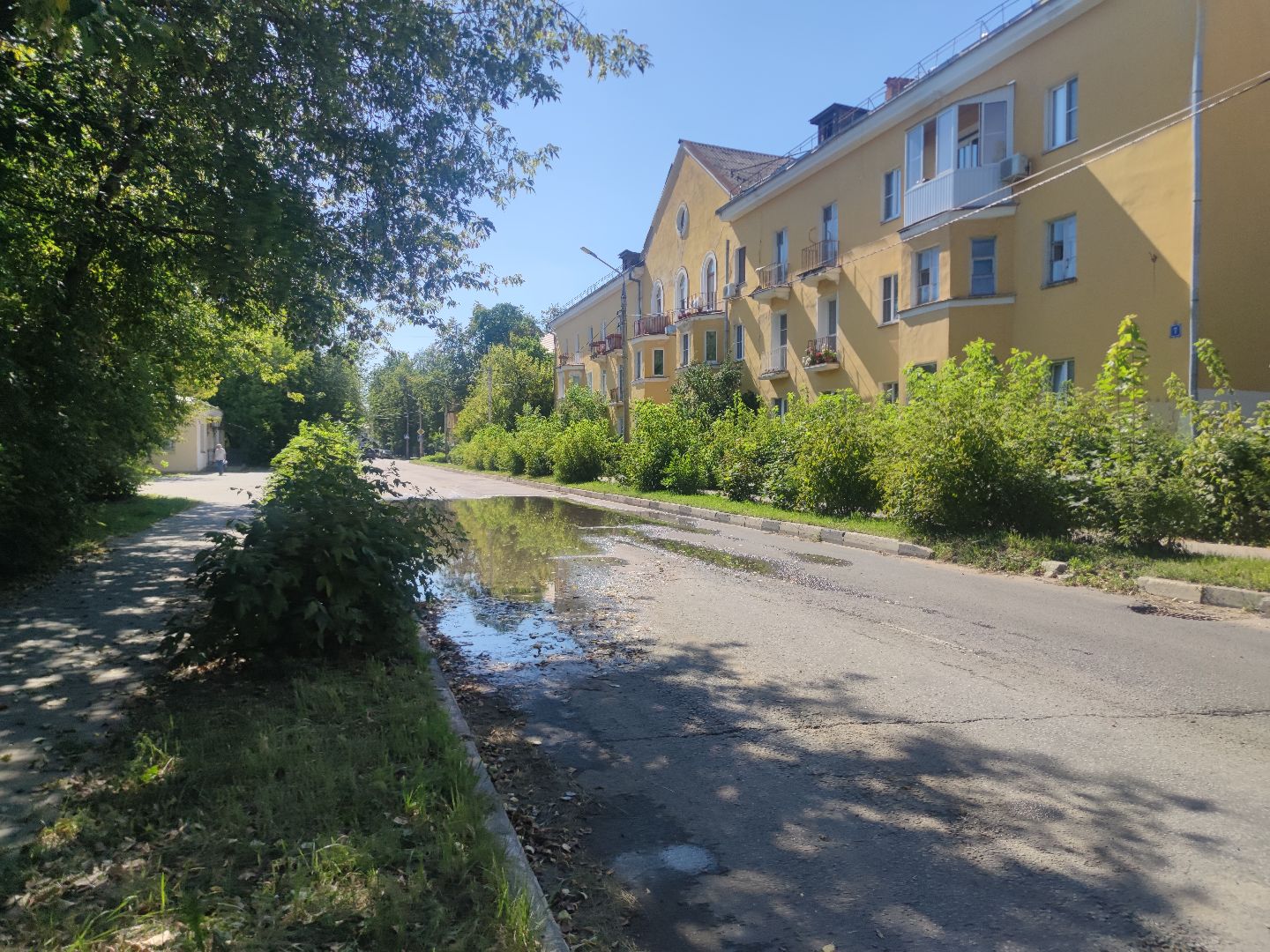 Авария, прорыв трубы, ликвидация, Дубна